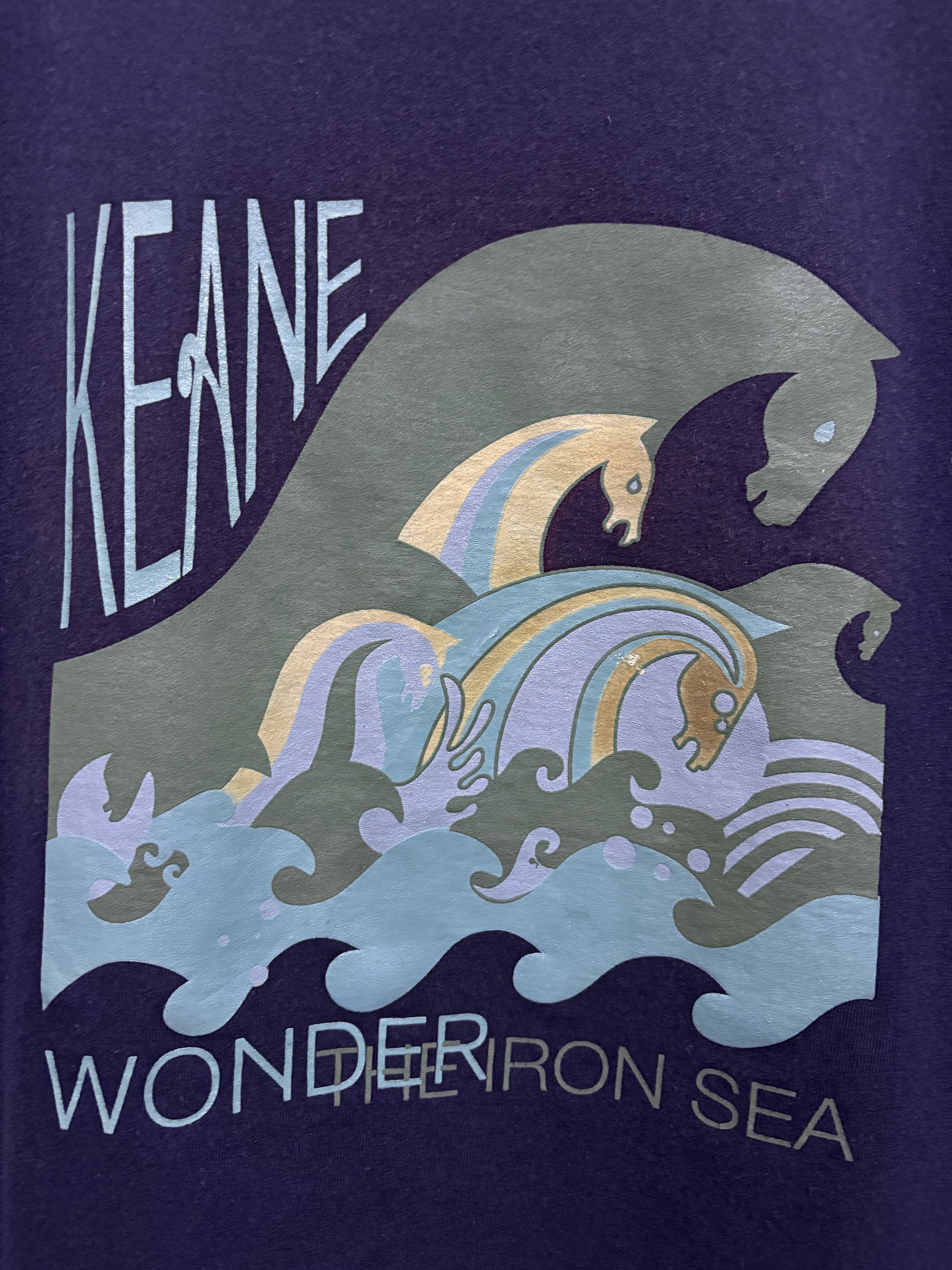 Band Tees × Vintage 2000's Keane - Album Wonder The Iron Sea T-Shirt Size M / US 6-8 / IT 42-44 - 5 Thumbnail