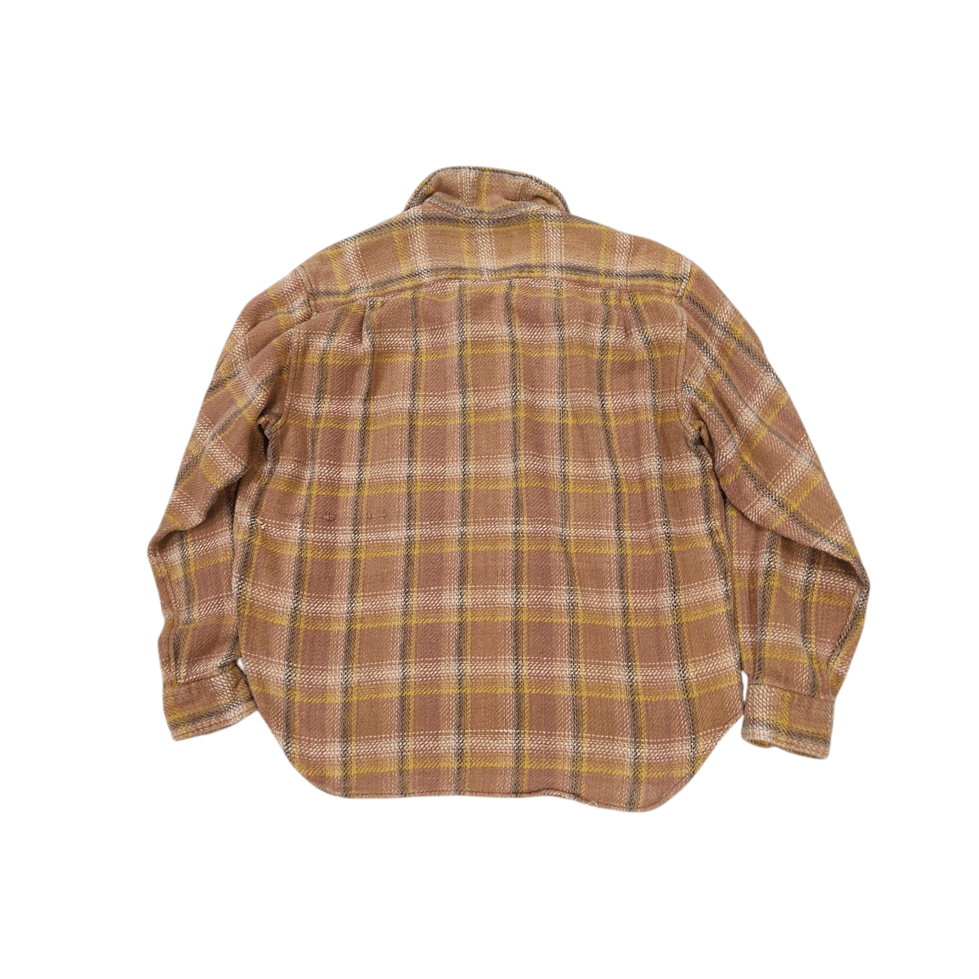 Japanese Brand Sharkey's Che-st Plaid Lace Pull-Over Flannel Shirts Size US L / EU 52-54 / 3 - 11 Thumbnail