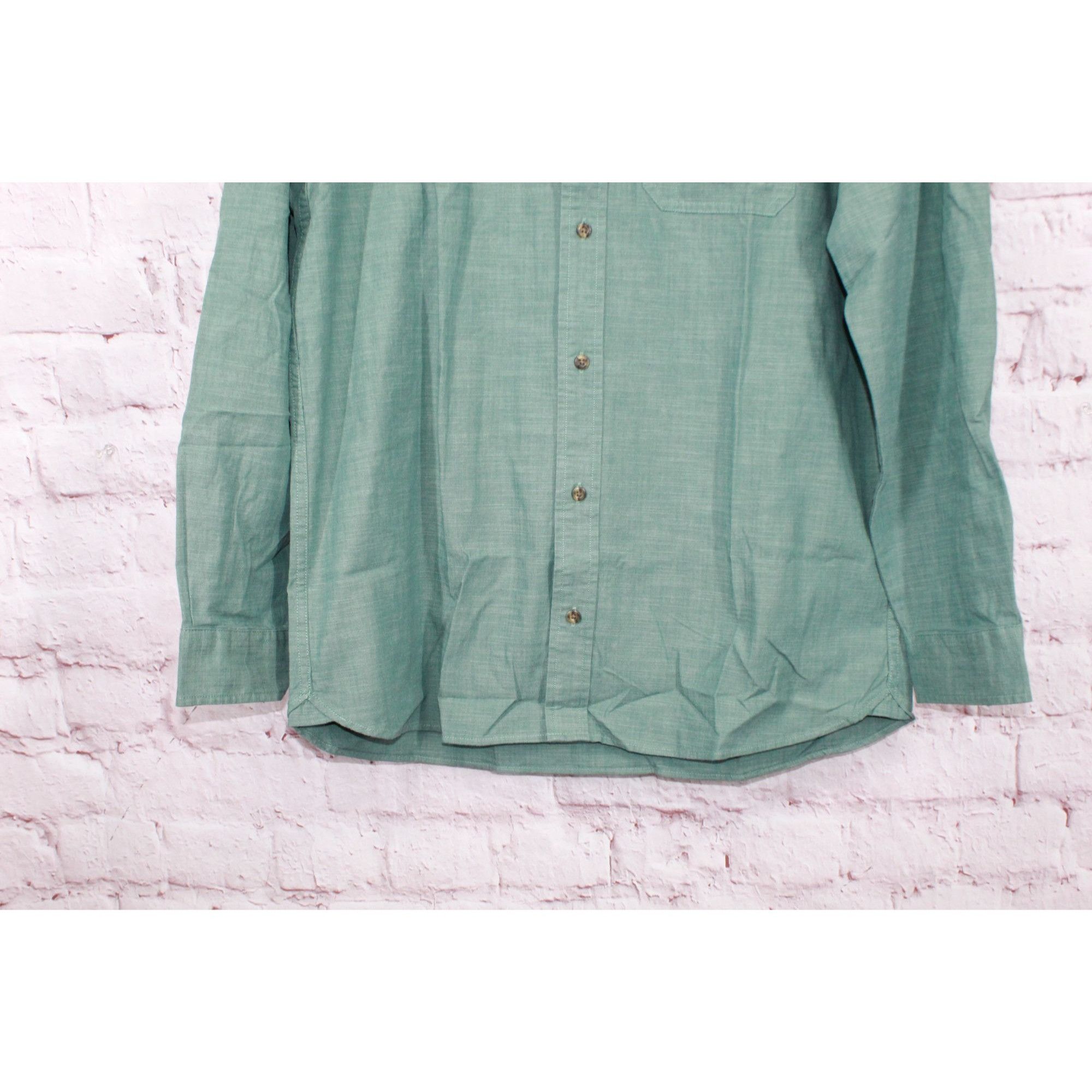 L.L. Bean LL Bean Green Button-Up Shirt M Tall Traditional Fit Size US M / EU 48-50 / 2 - 3 Thumbnail