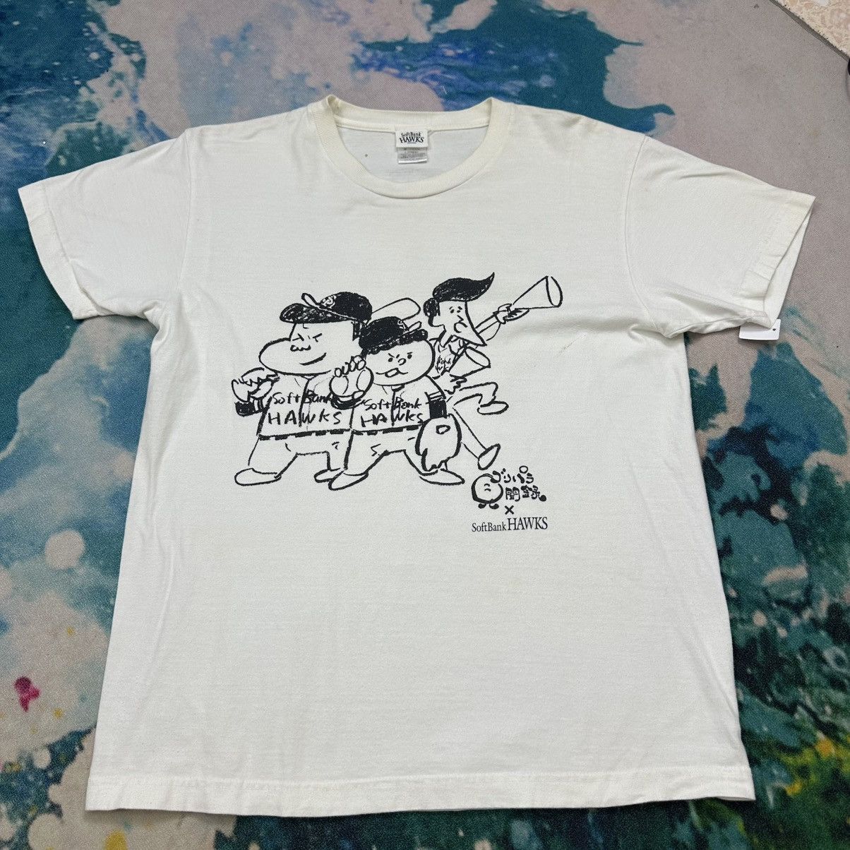 Japanese Brand × Vintage Rare SoftBank Hawks Fukuoka Size US L / EU 52-54 / 3 - 1 Thumbnail