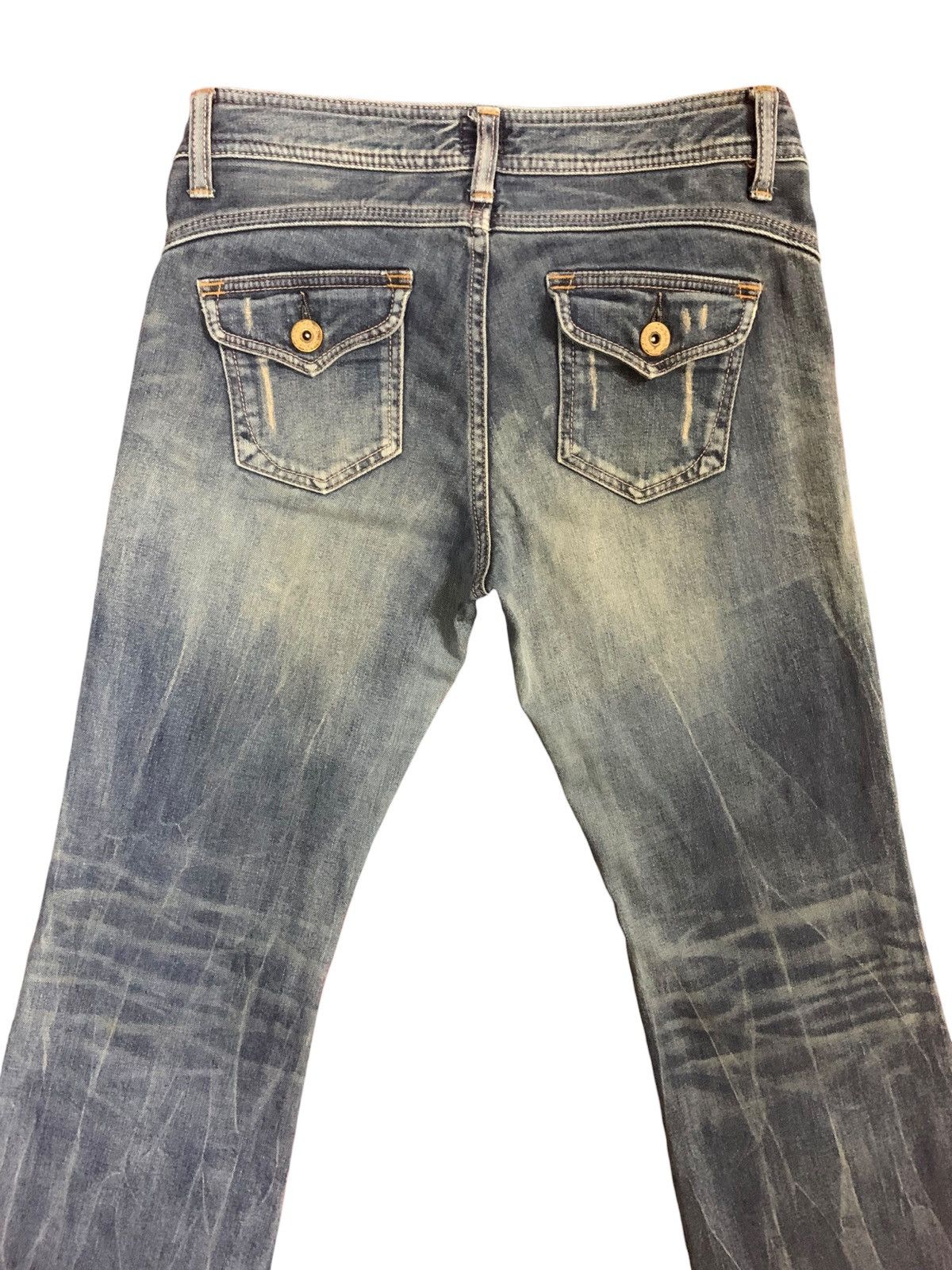 If Six Was Nine × Japanese Brand × Le Grande Bleu (L.G.B.) 🔥Flare🔥 Vintage Rhp Special Edition Bootcut Jeans Size US 32 / EU 48 - 9 Thumbnail