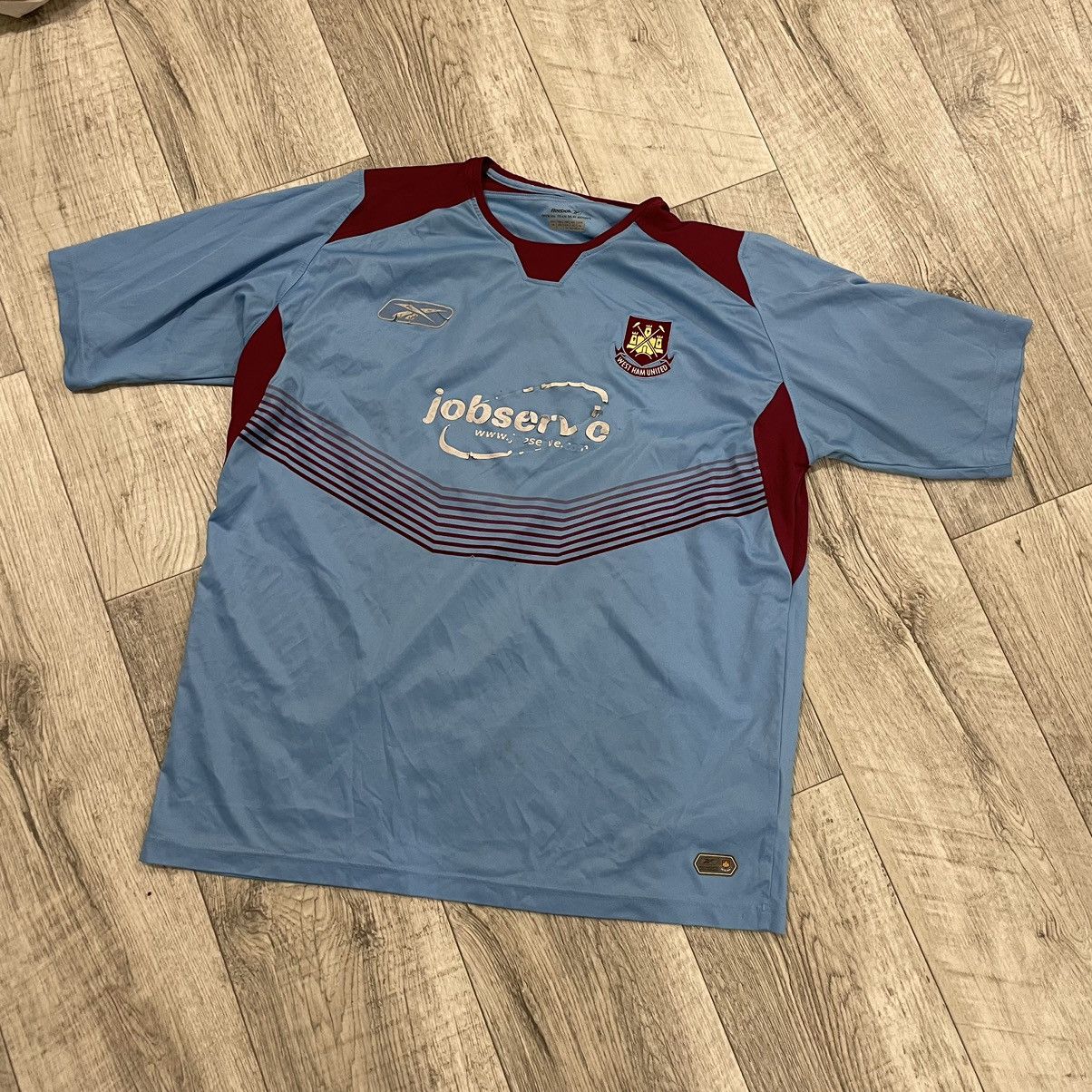 Reebok play dry jersey tee sales