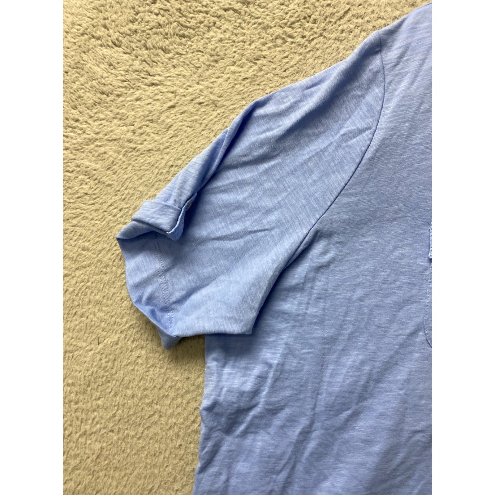 Croft & Barrow VINTAGE? No. Croft & Barrow Light Blue Short Sleeve Top 3XL Women Adult Regular NWT Size 3XL Blue Basic Shirt/Top Womens Size 40" / US 18 - 5 Thumbnail