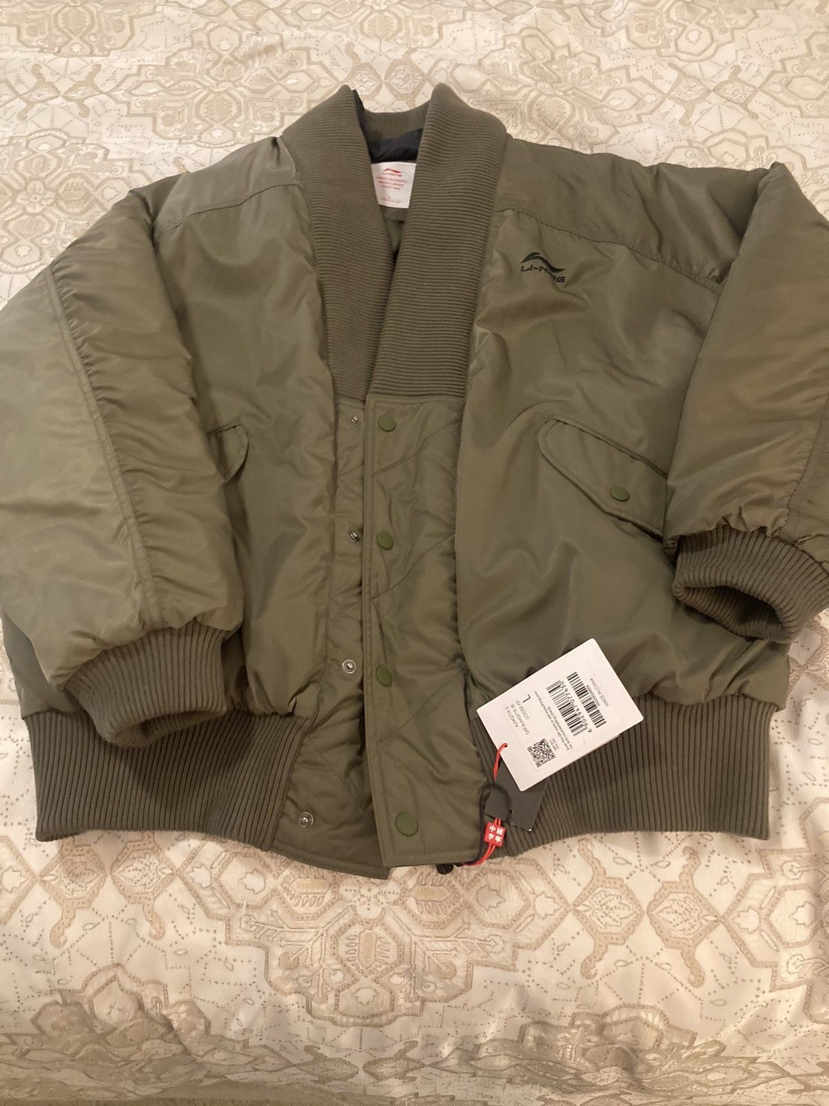 Li Ning Li NING BOMBER JACKET Grailed