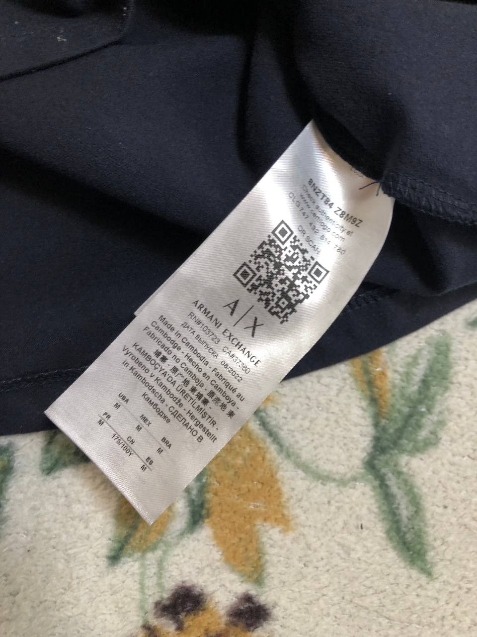 Armani Exchange Vintage Armani Exchange Logo Graphic T-Shirt Size US M / EU 48-50 / 2 - 3 Thumbnail