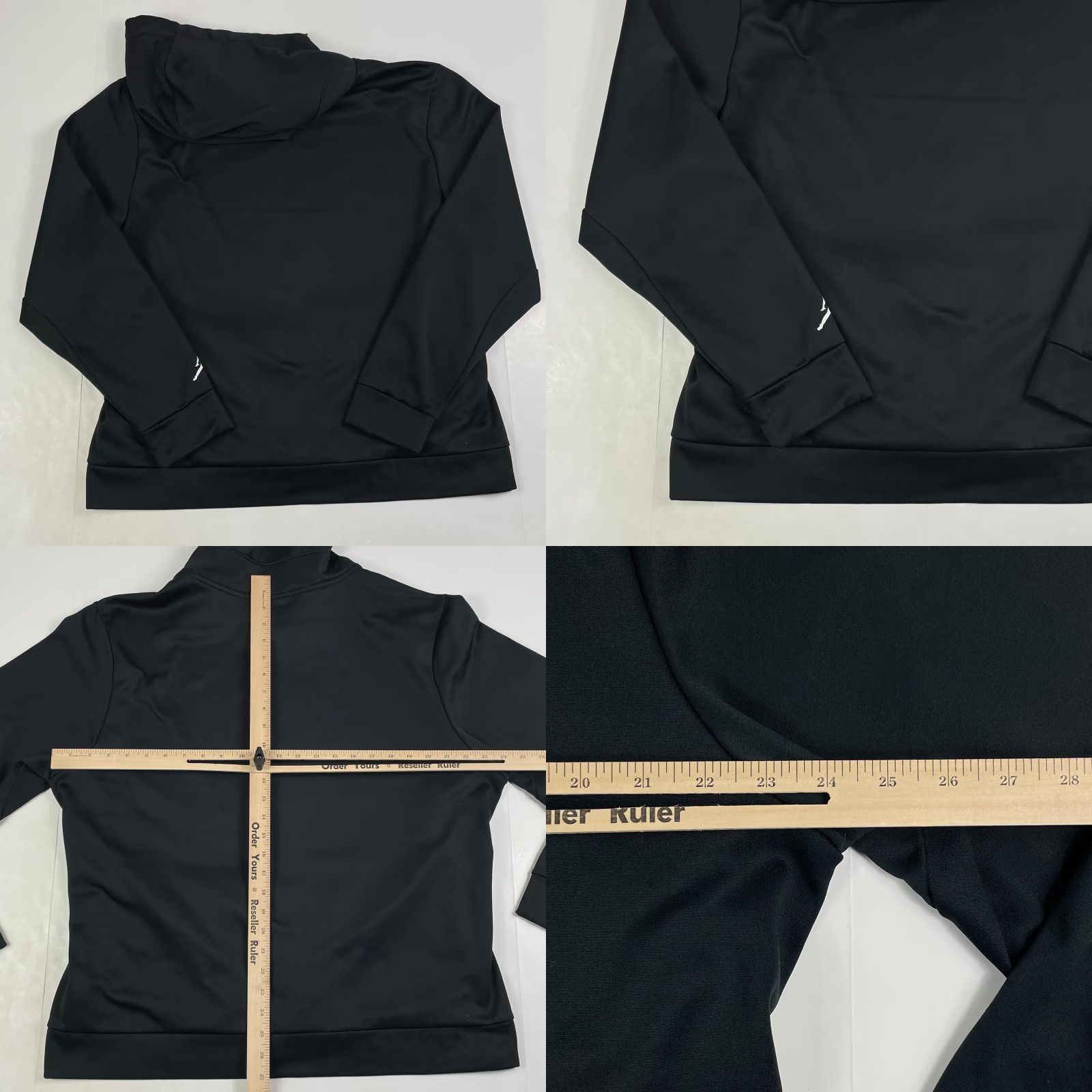 Jordan Brand Jordan Hoodie Mens Extra Large Black Pullover Fleece Lined New Albany Basketball Size US XL / EU 56 / 4 - 8 Thumbnail