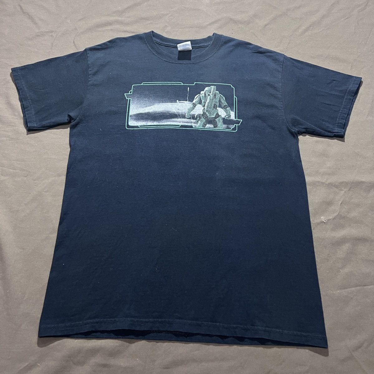 Halo Vintage Y2K 2000s Halo 3 Starry Night Xbox Promo Tee M Size US M / EU 48-50 / 2 - 2 Thumbnail