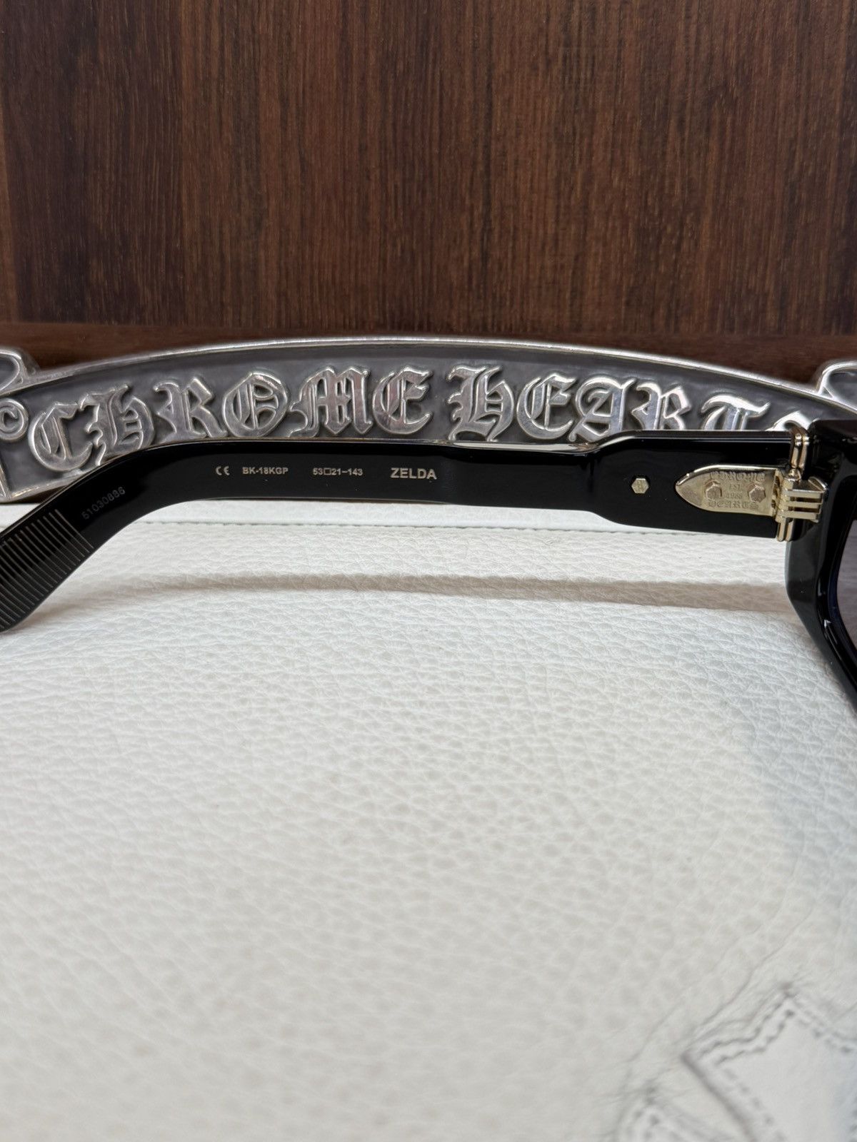 Chrome Hearts Chrome Hearts Zelda Sunglasses Size ONE SIZE - 10 Thumbnail