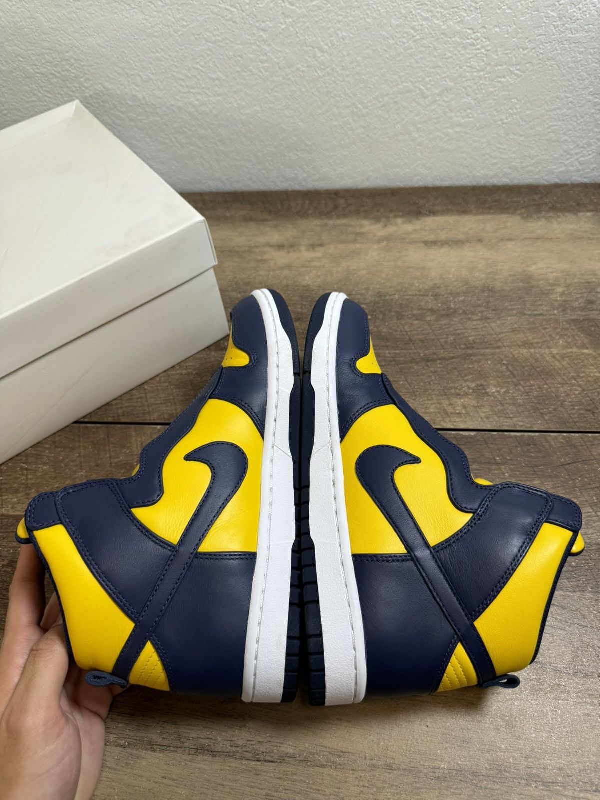 Nike Sacai x wmns NikeLab Dunk Lux Varsity Maize Navy Size 9 NEW Size US 9 / IT 39 - 5 Thumbnail