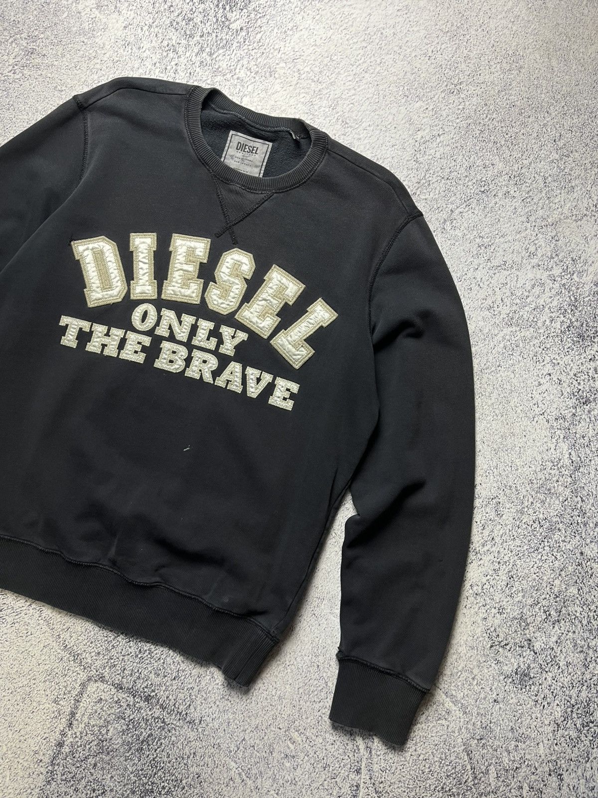 Other Vintage Diesel Distressed Big Ligo Sweatshirt Y2K Size US M / EU 48-50 / 2 - 7 Thumbnail