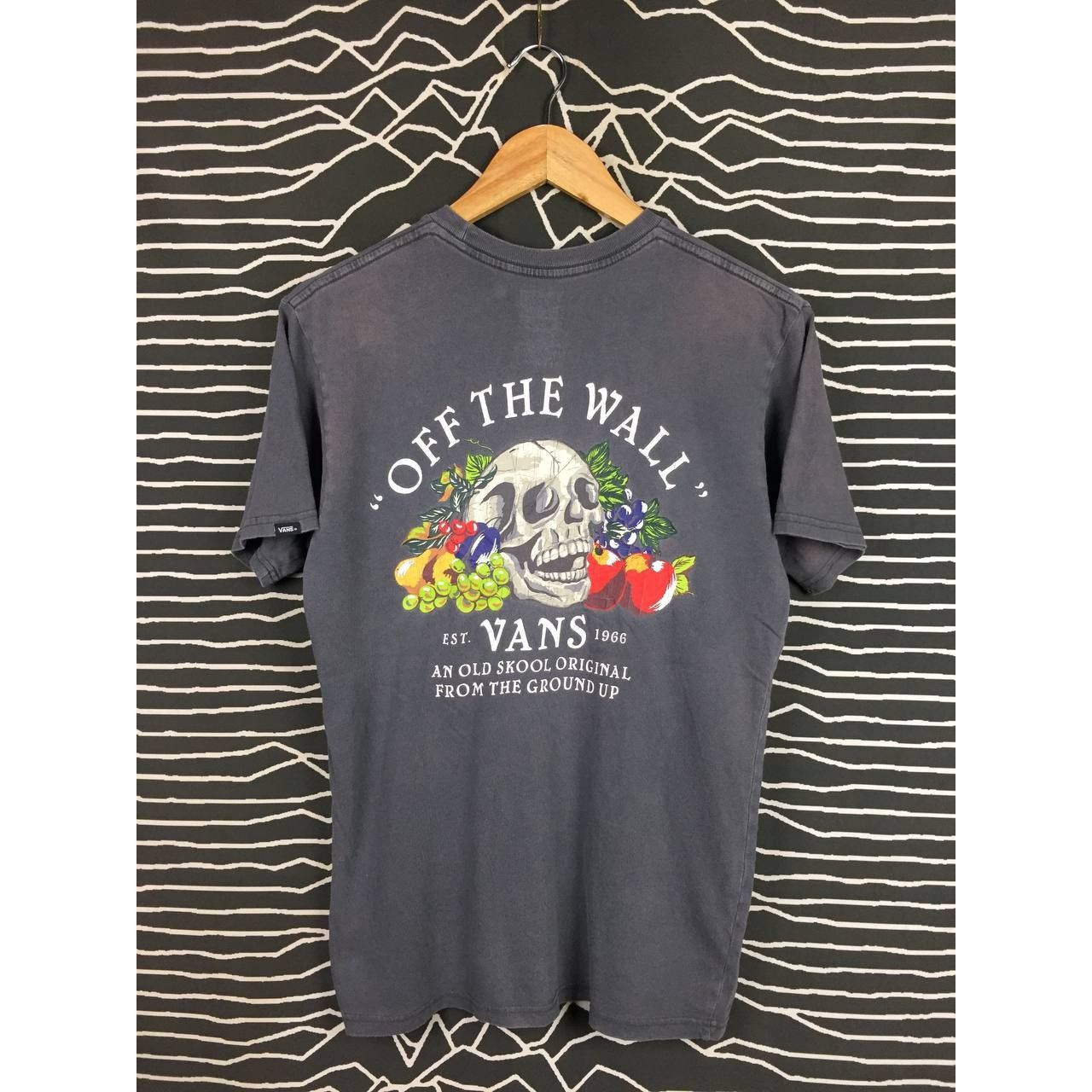 Vans Vans Off The Wall An Old Skool Original Classic Fit Tee Size US S / EU 44-46 / 1 - 1 Thumbnail