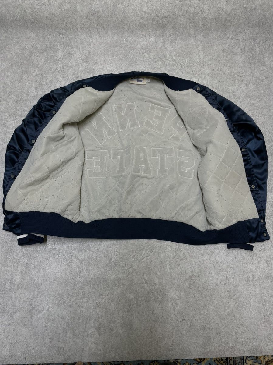 Chalk Line × Russell Athletic Penn State Nitty Lions Vintage 80s Chalk Line Bomber Jacket Size US M / EU 48-50 / 2 - 3 Thumbnail