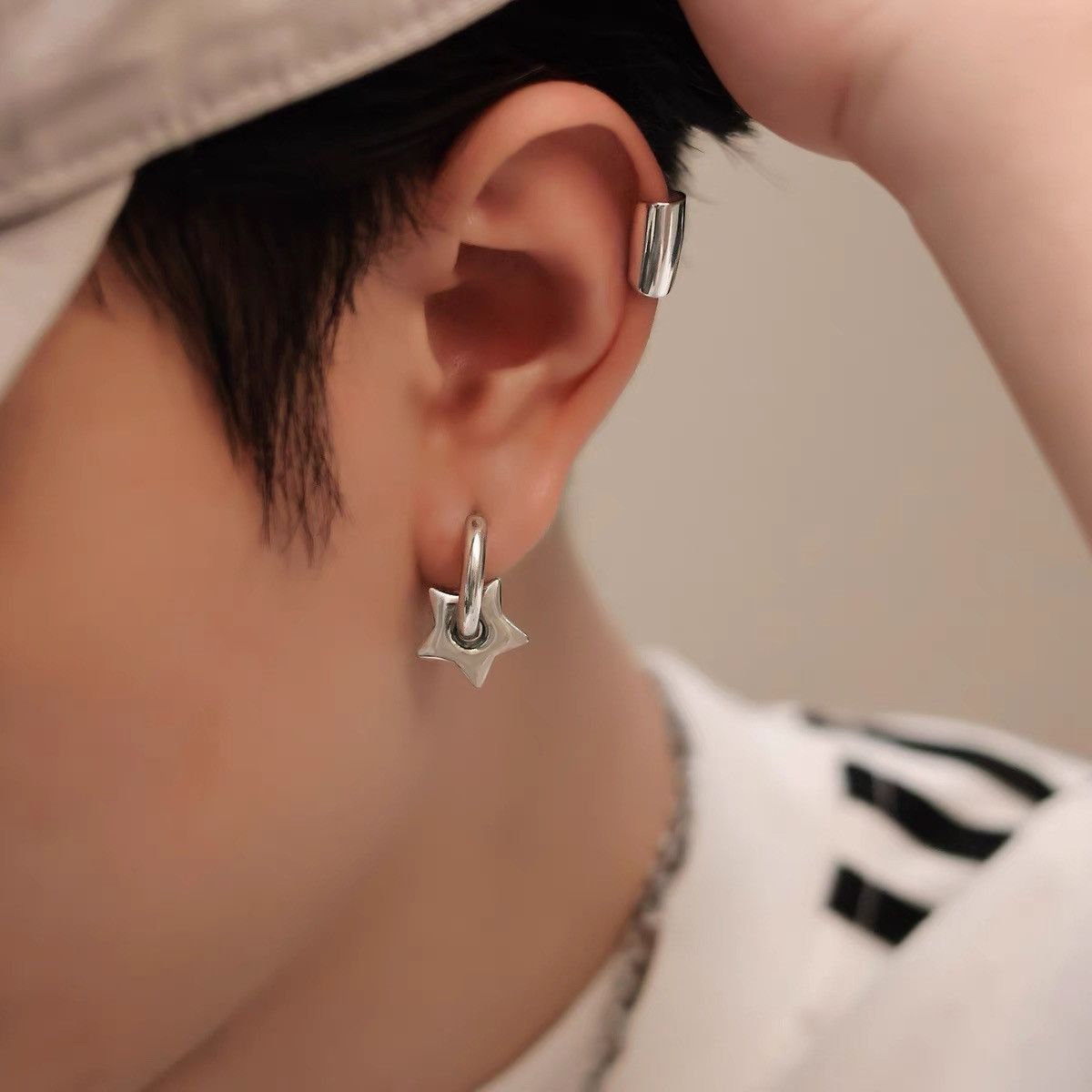 Designer × Vintage Retro punk earrings Size ONE SIZE - 1 Thumbnail