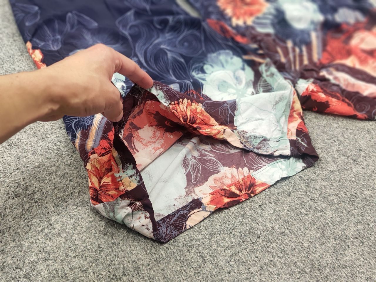 Missoni Ivko Design Floral Print Blue color Trouser Wide Leg Pants Size 36" / US 14 / IT 50 - 11 Thumbnail