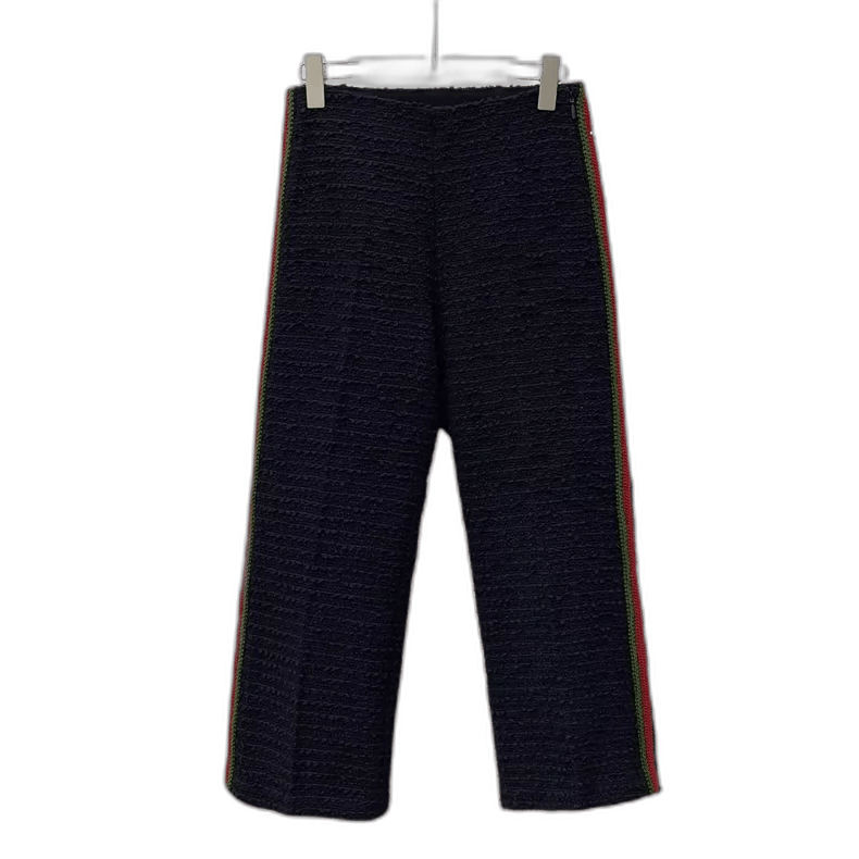 Gucci Gucci Black Side Stripe Cotton Casual Pants Size 38" / US 16 / IT 52 - 1 Thumbnail