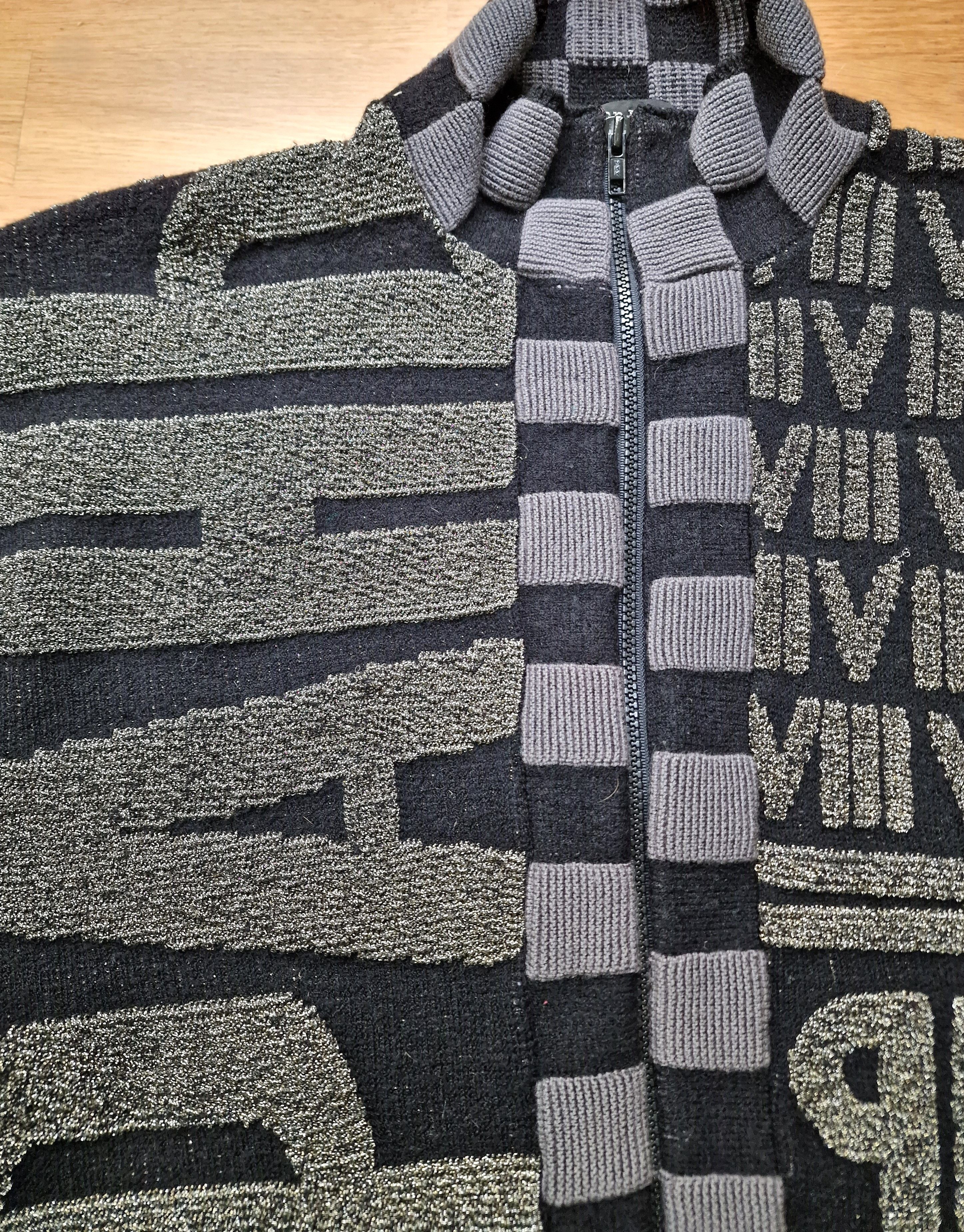 Jean Paul Gaultier Jean Paul Gaultier Equator F/W 1986 Russian Lurex Sweater Size US L / EU 52-54 / 3 - 4 Thumbnail