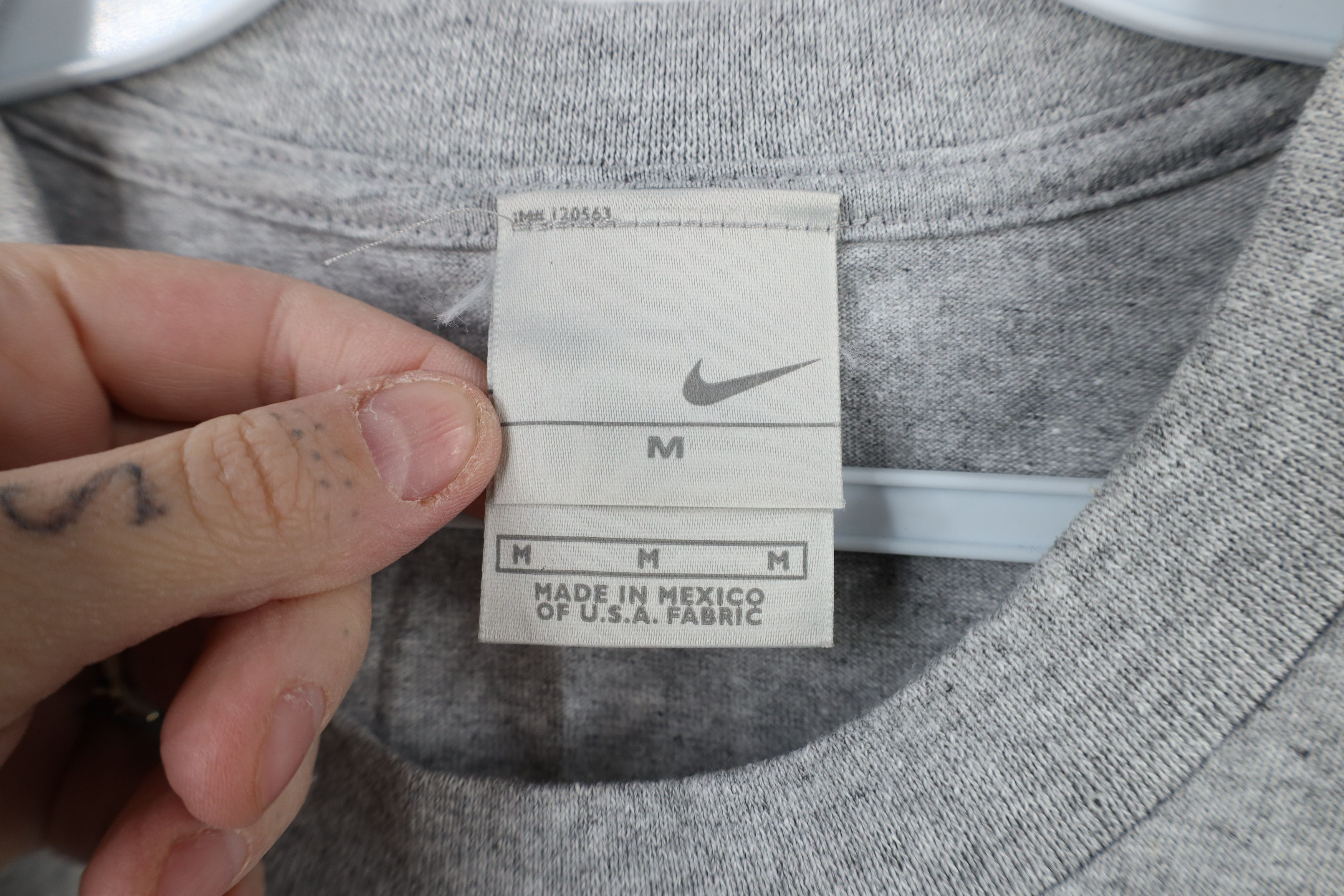 Nike × Vintage Vintage Nike Swoosh Ohio State University Football T-Shirt Size US M / EU 48-50 / 2 - 10 Thumbnail