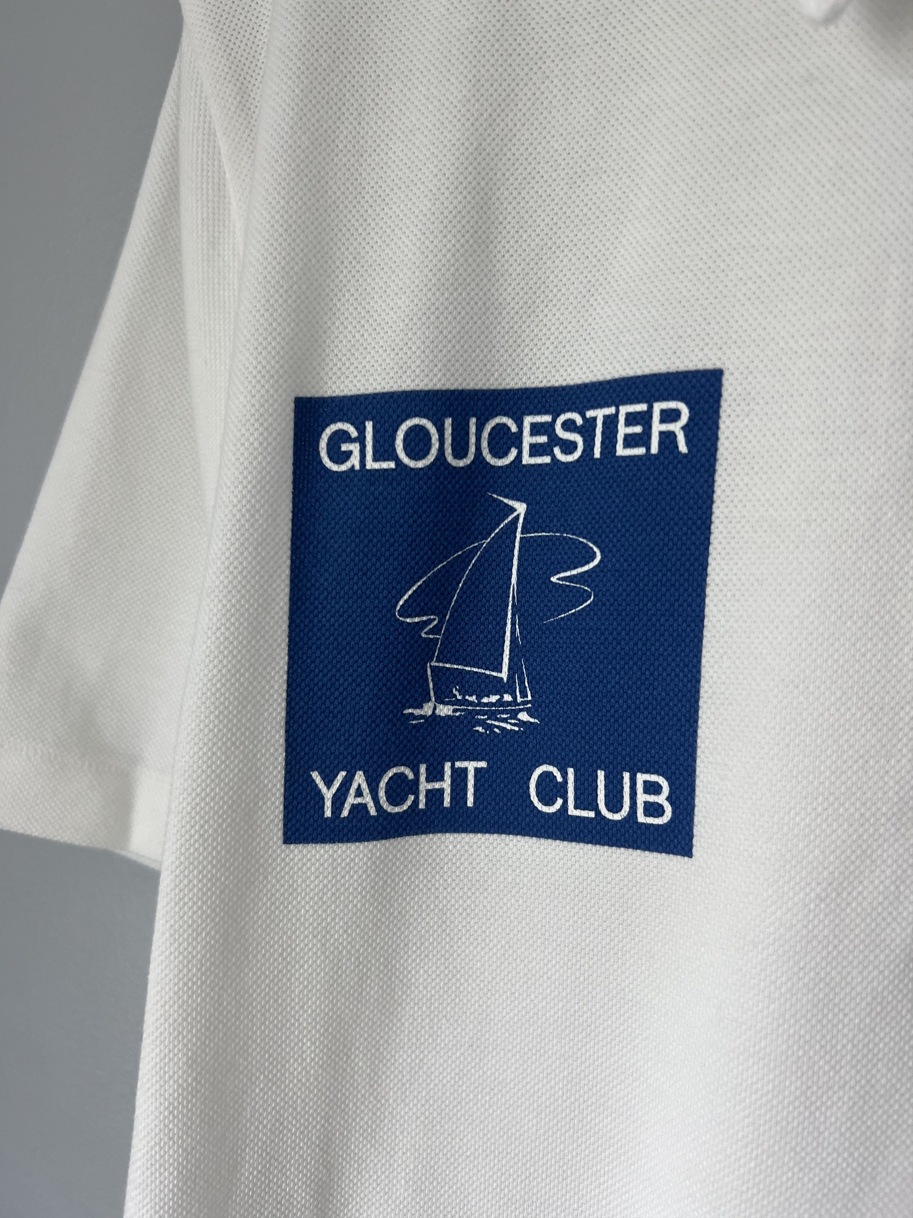 Bode Bode Gloucester Yacht Polo in White Size US XL / EU 56 / 4 - 3 Thumbnail