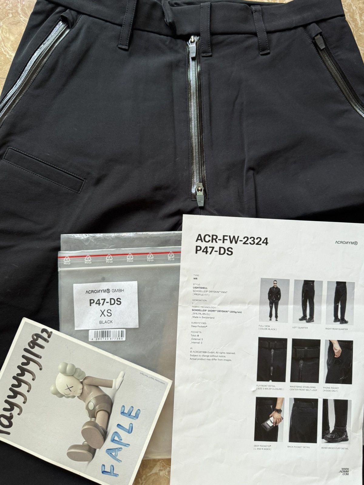 Acronym P47-DS schoeller® Dryskin™ Pant Size US 28 / EU 44 - 6 Thumbnail