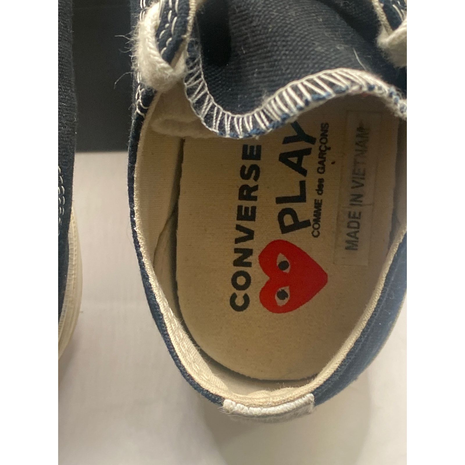 Converse Converse x Comme des Garçons PLAY Chuck 70 Low Top M7/W9 Size US 7 / EU 40 - 6 Thumbnail