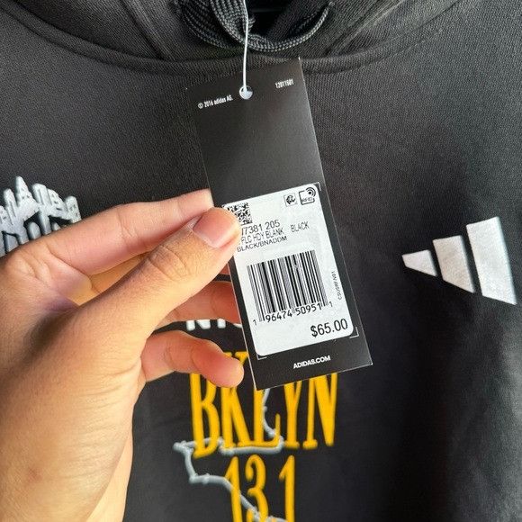 Adidas NWT ADIDAS x NYC RUNS BROOKLYN HALF MARATHON BLACK HOODIES M Size US M / EU 48-50 / 2 - 3 Thumbnail