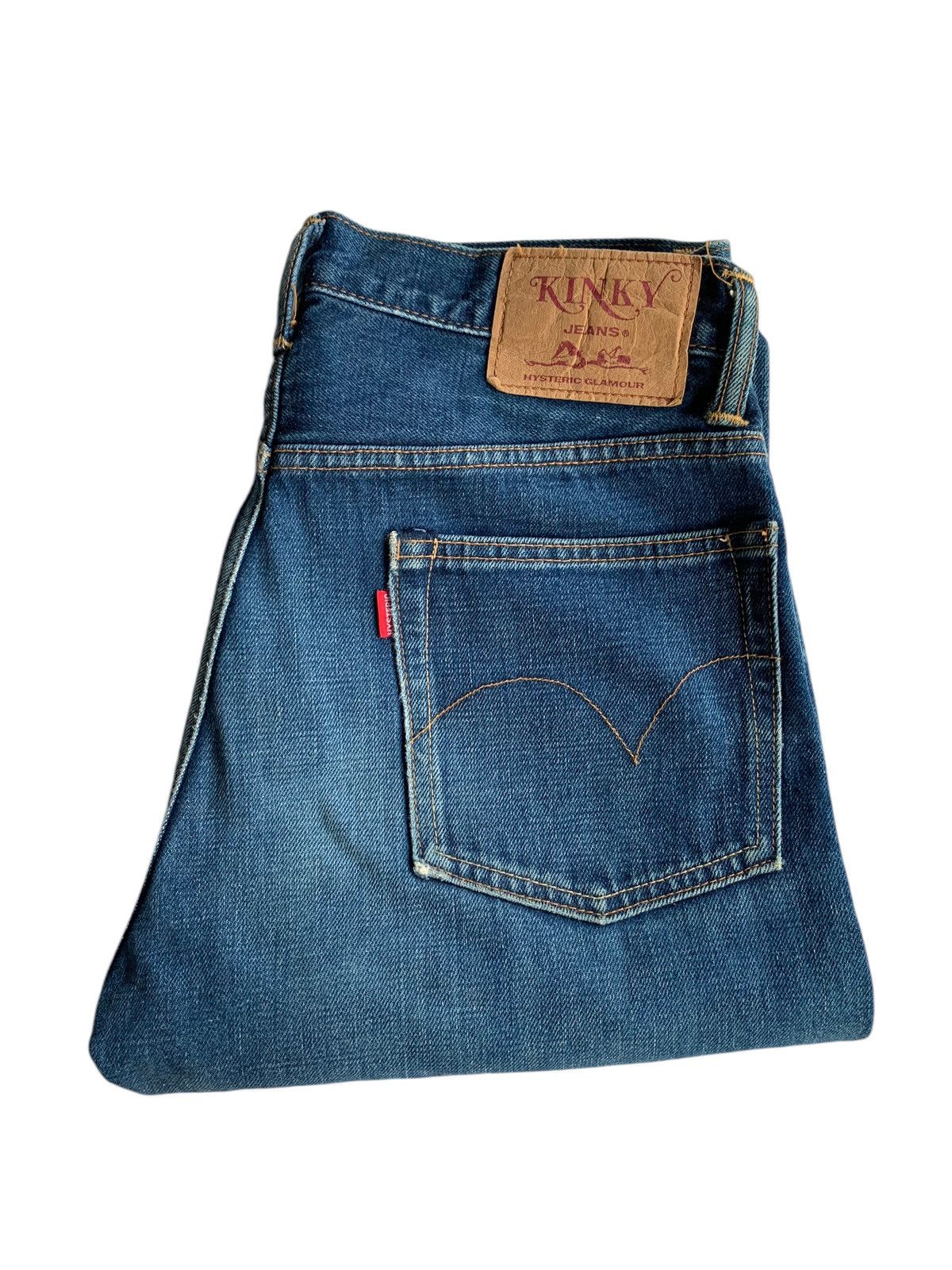 Hysteric Glamour × Jean Vintage Hysteric Glamour kinky Punk Style Selvedge Denim🎌☠️ Size US 29 - 6 Thumbnail