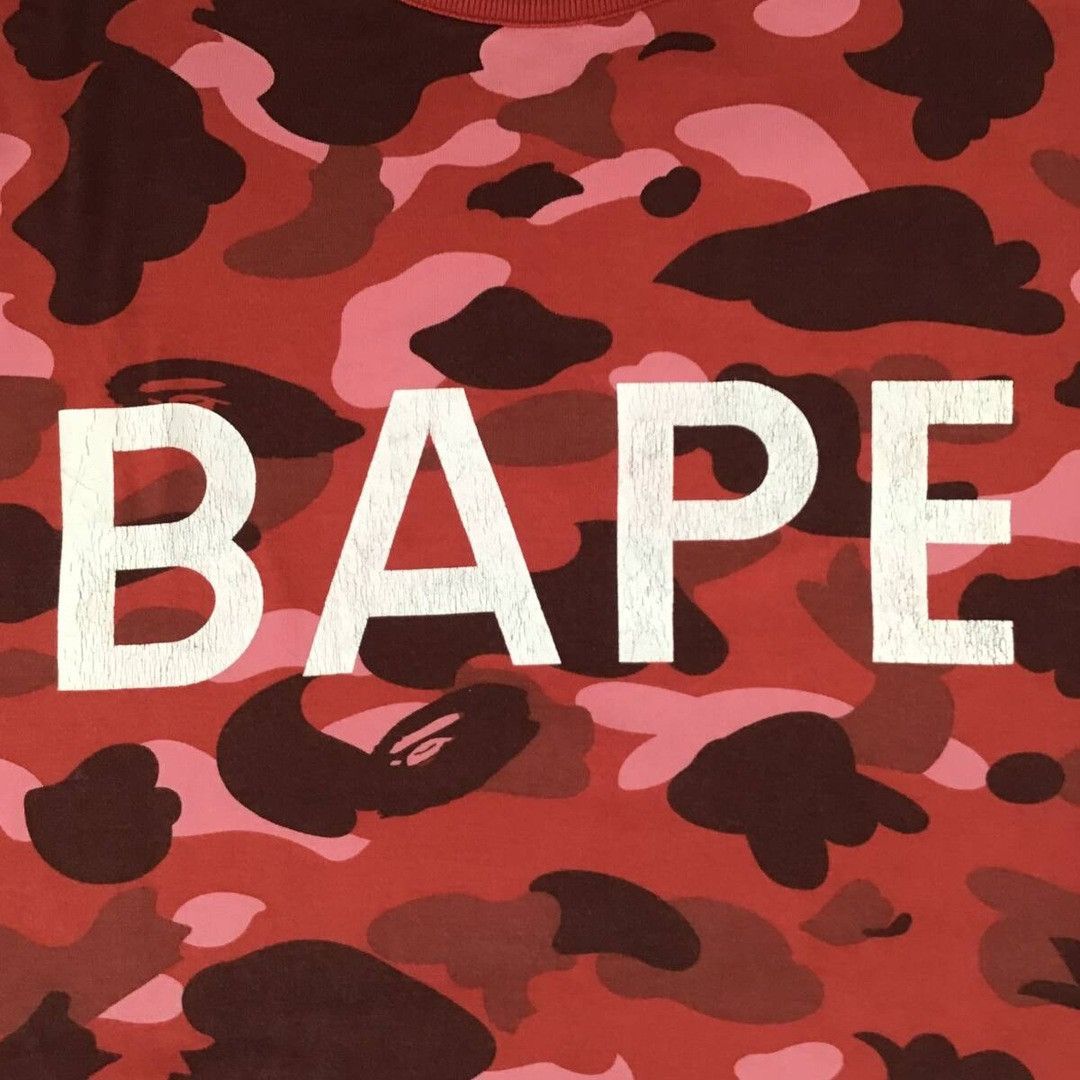 Bape 🔥Reversible🔥 BAPE Pink camo × pharrell camo T-shirt APE NIGO Size US L / EU 52-54 / 3 - 6 Thumbnail