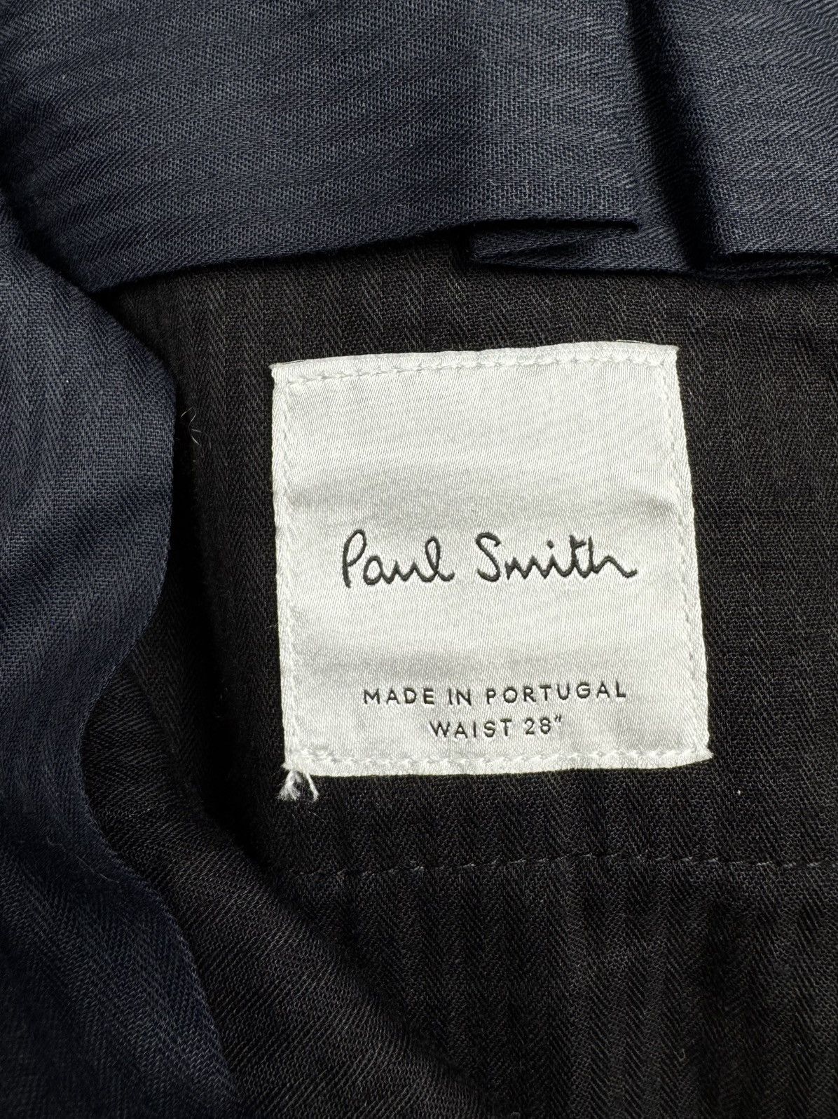 Paul Smith Paul Smith black wool stretch classic casual dress pants Size US 28 / EU 44 - 7 Thumbnail