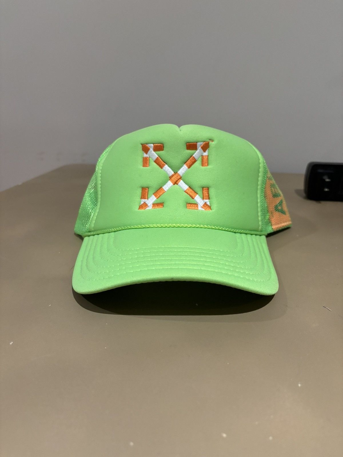 Off-White Off White Virgil Abloh Trucker Hat figure of speech Size ONE SIZE - 1 Thumbnail