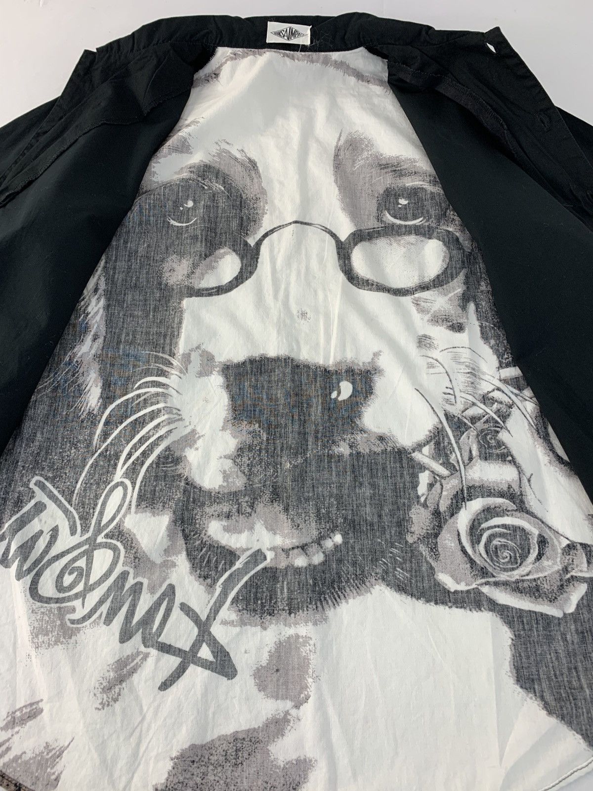 Kansai Yamamoto Kansai Impact Japan Big Dog Art Graphic Screen Shirt Size US M / EU 48-50 / 2 - 4 Thumbnail