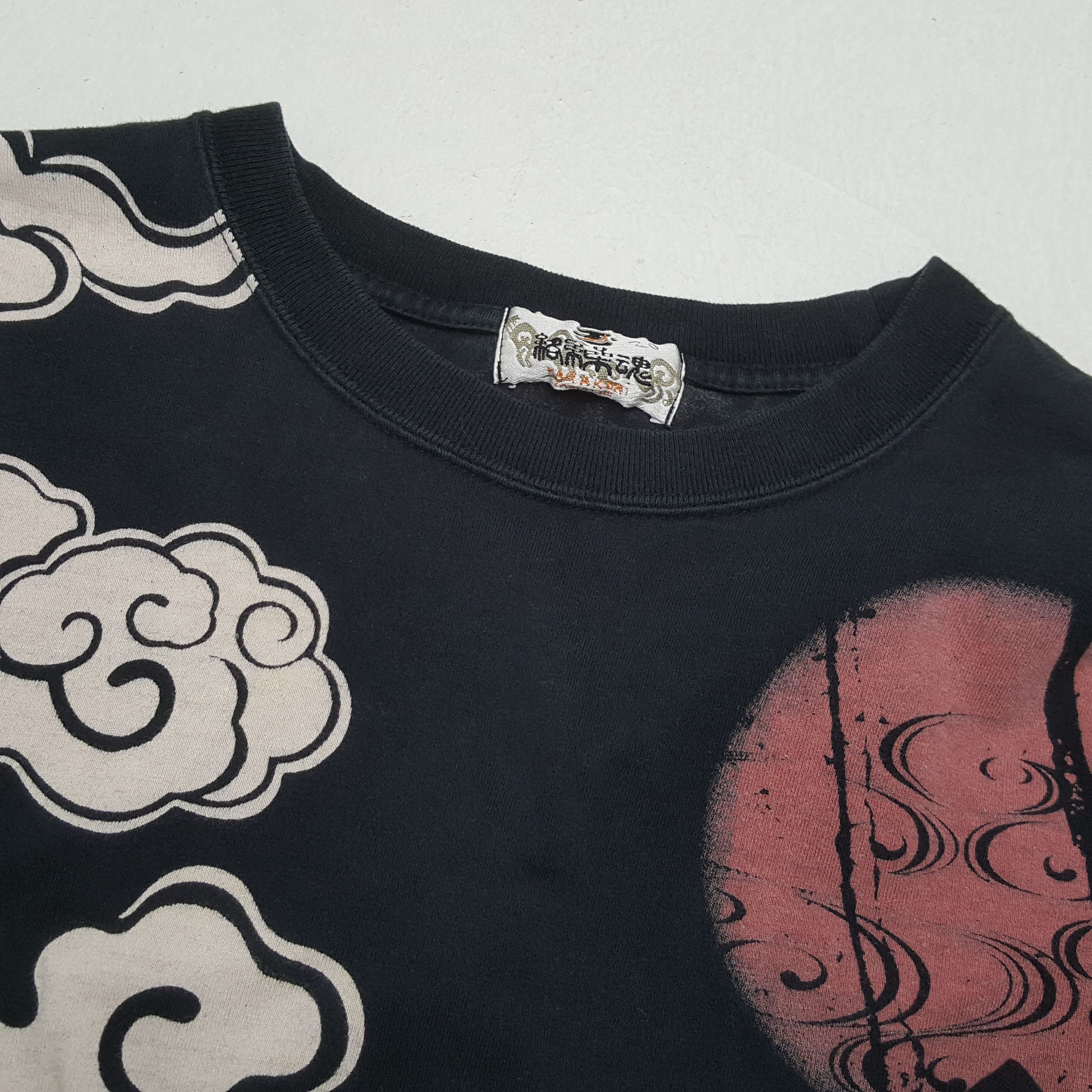 Japanese Brand × Vintage KARAKURI TAMASHI Sukajan Style Japanese Tshirt Size US M / EU 48-50 / 2 - 11 Thumbnail