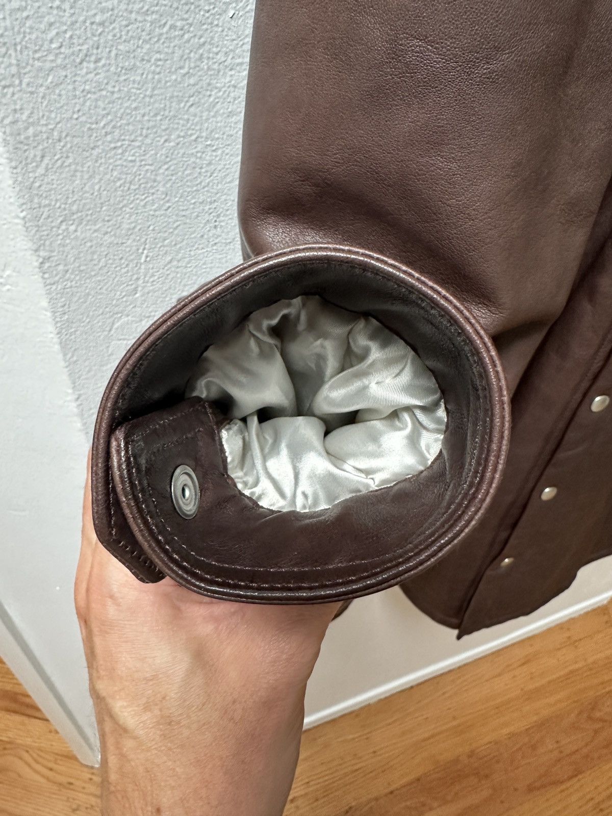 Rick Owens Jumbo Fogpocket Leather Jacket - 46 Size US M / EU 48-50 / 2 - 6 Thumbnail