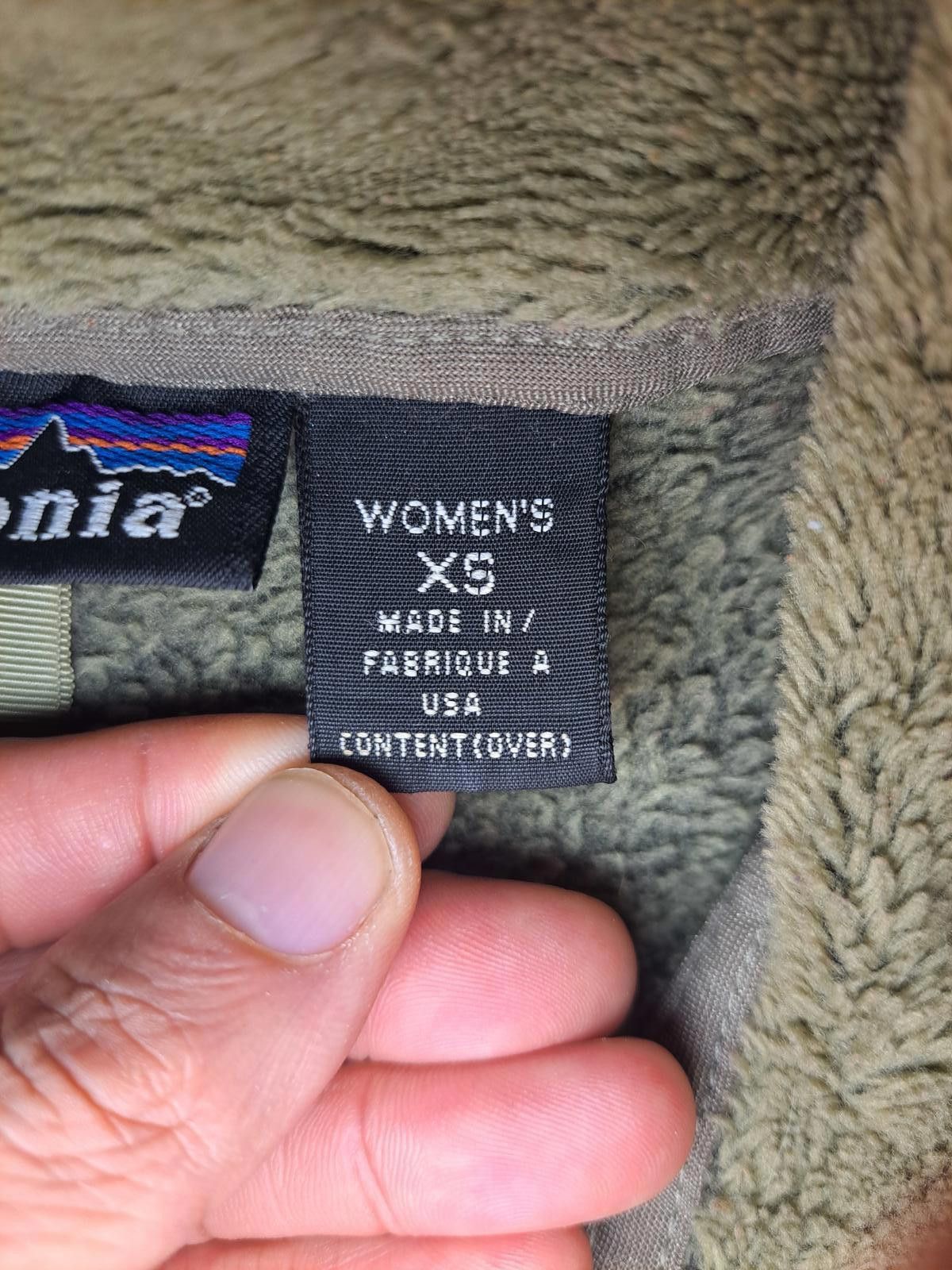 Patagonia VINTAGE 2002 Patagonia R Jacket Womens XS Green Polartec Size XS / US 0-2 / IT 36-38 - 4 Thumbnail