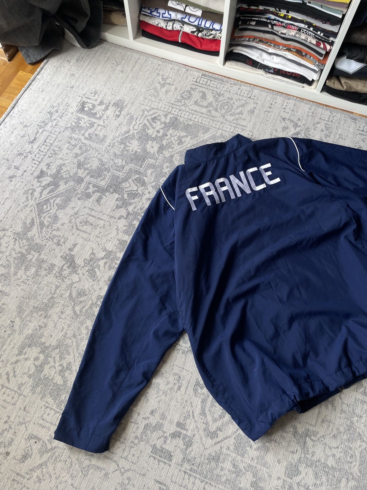 Nike Vintage Nike Track Jacket Nylon Woven France Japanese Y2K Size US XL / EU 56 / 4 - 7 Thumbnail