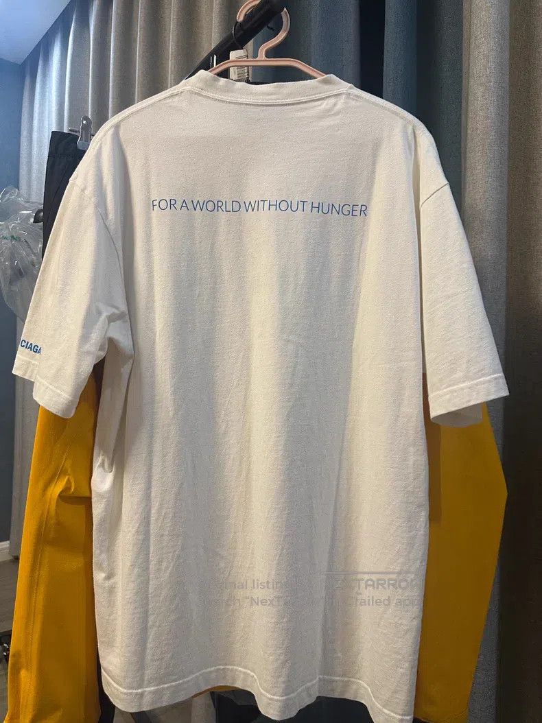 Balenciaga Balenciaga Logo Letter Printed Round Neck Short Sleeve T-S Size US XS / EU 42 / 0 - 2 Thumbnail