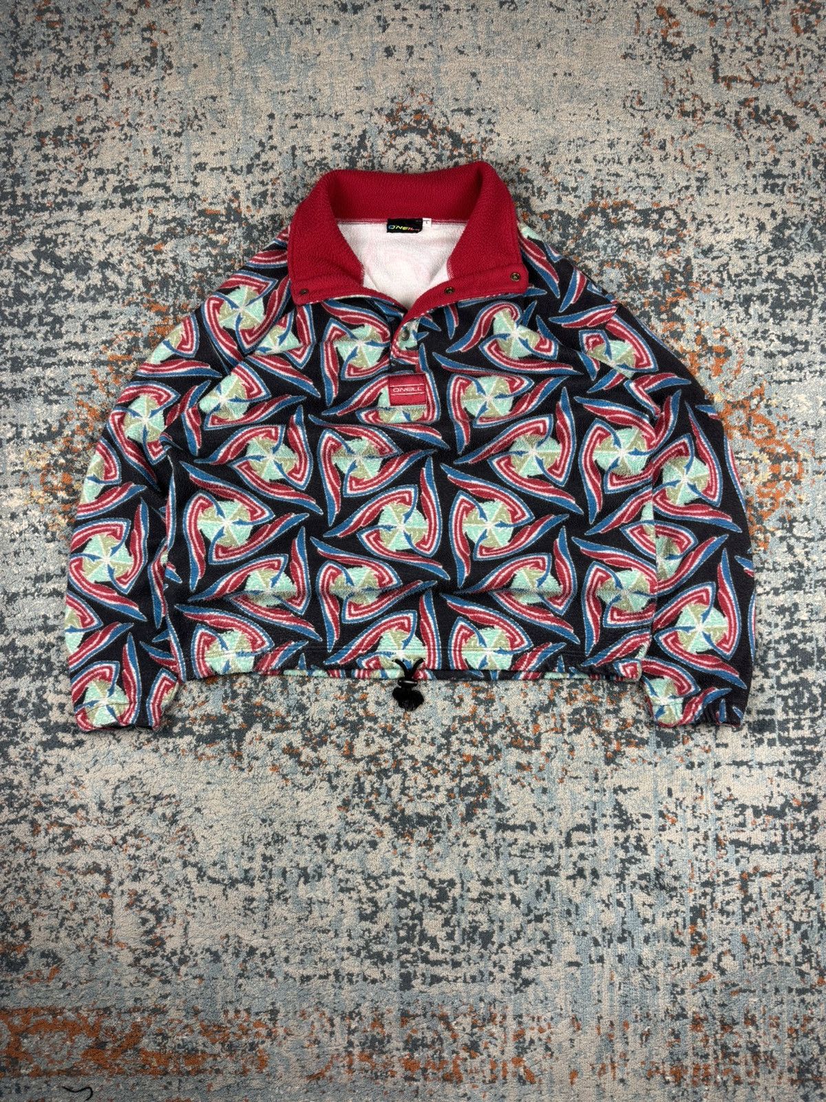 O'Neill × Vintage Vintage 80s O’Neill synchilla style fleece sherpa jacket Size US L / EU 52-54 / 3 - 1 Thumbnail