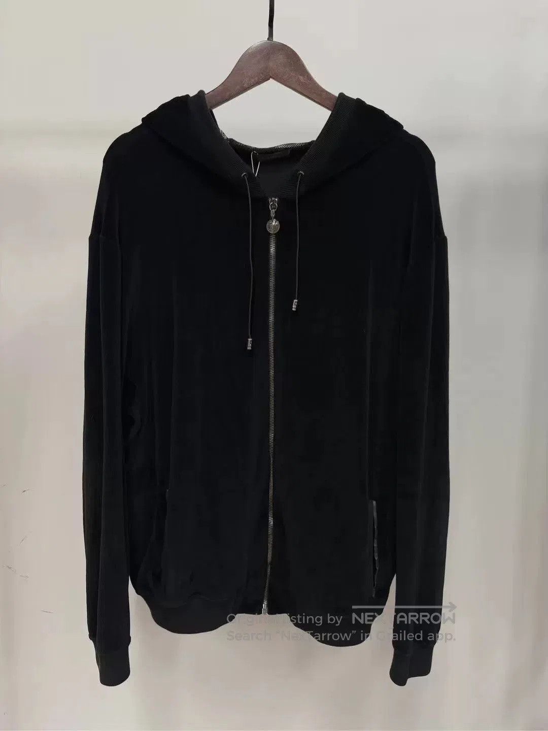 Versace versace black velvet hooded jacket. Size US XXL / EU 58 / 5 - 1 Thumbnail