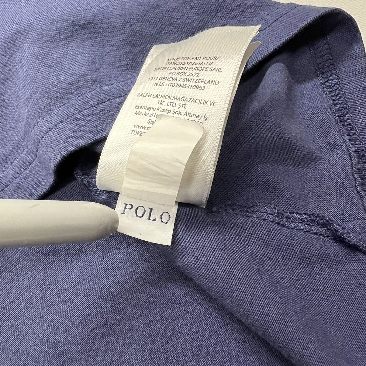 Polo Ralph Lauren Polo Ralph Lauren Hooded Tee Shirt Blue Hoodie Logo Y2K Size US L / EU 52-54 / 3 - 9 Thumbnail