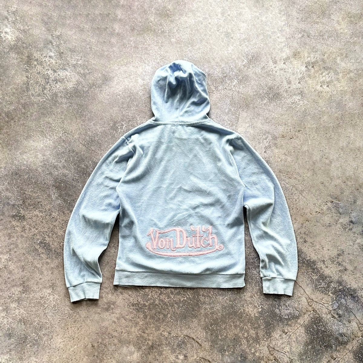 Ed Hardy Vintage Von Dutch Eye Y2K Zip Hoodie Crewneck Sweatshirt Size M / US 6-8 / IT 42-44 - 1 Thumbnail