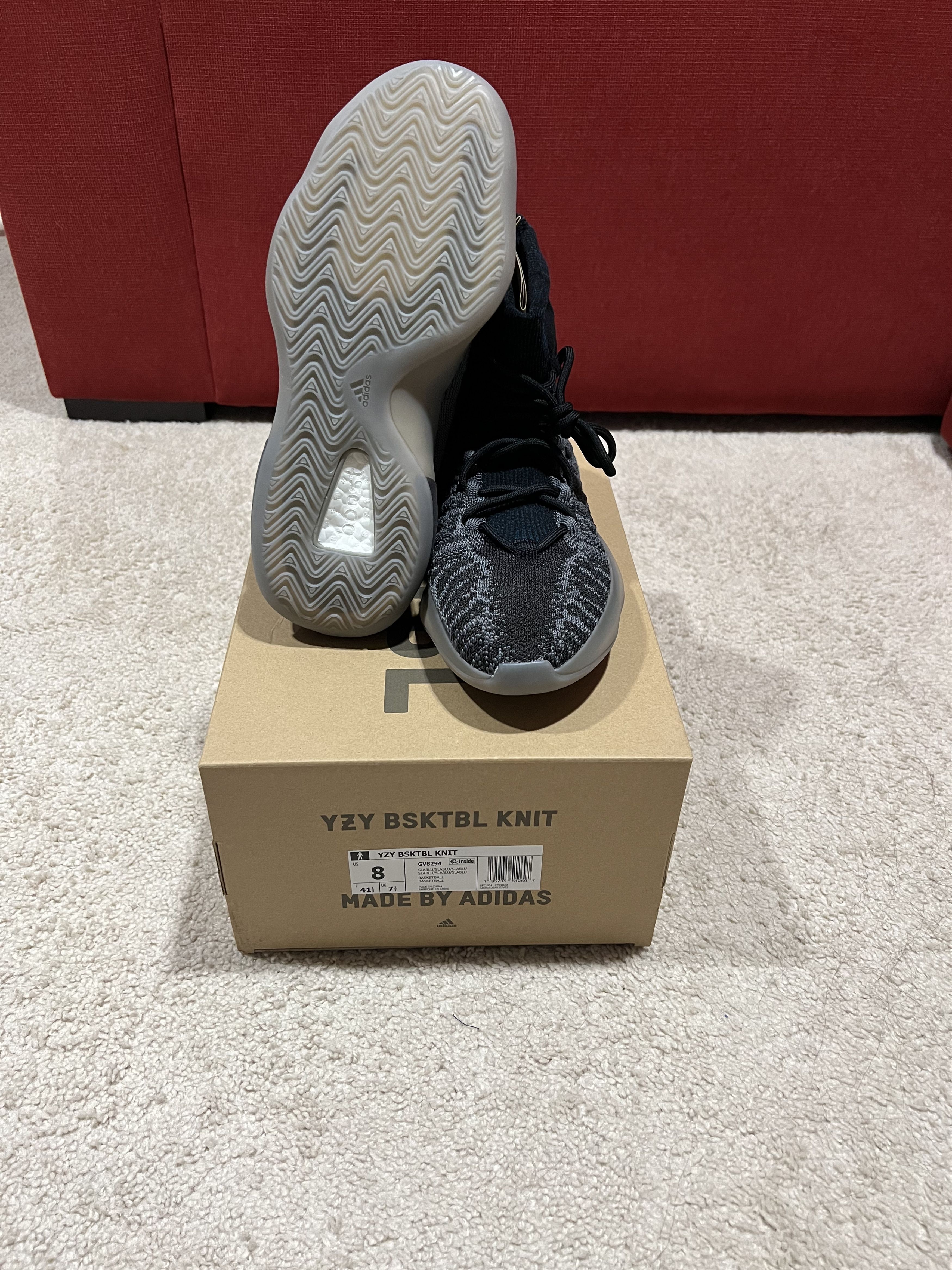 Adidas Adidas Yeezy BSKTBL KNIT Size US 8 / EU 41 - 6 Thumbnail