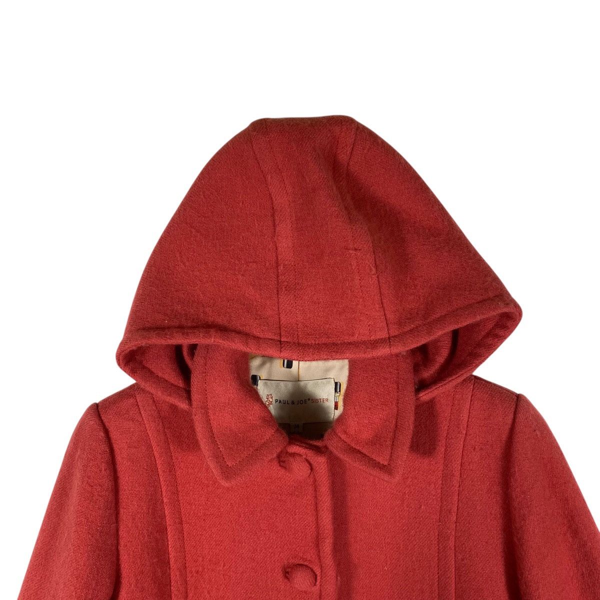 Paul & Joe Paul And Joe Sister Hoodie Wool Button Jacket Size 38 Size XS / US 0-2 / IT 36-38 - 6 Thumbnail