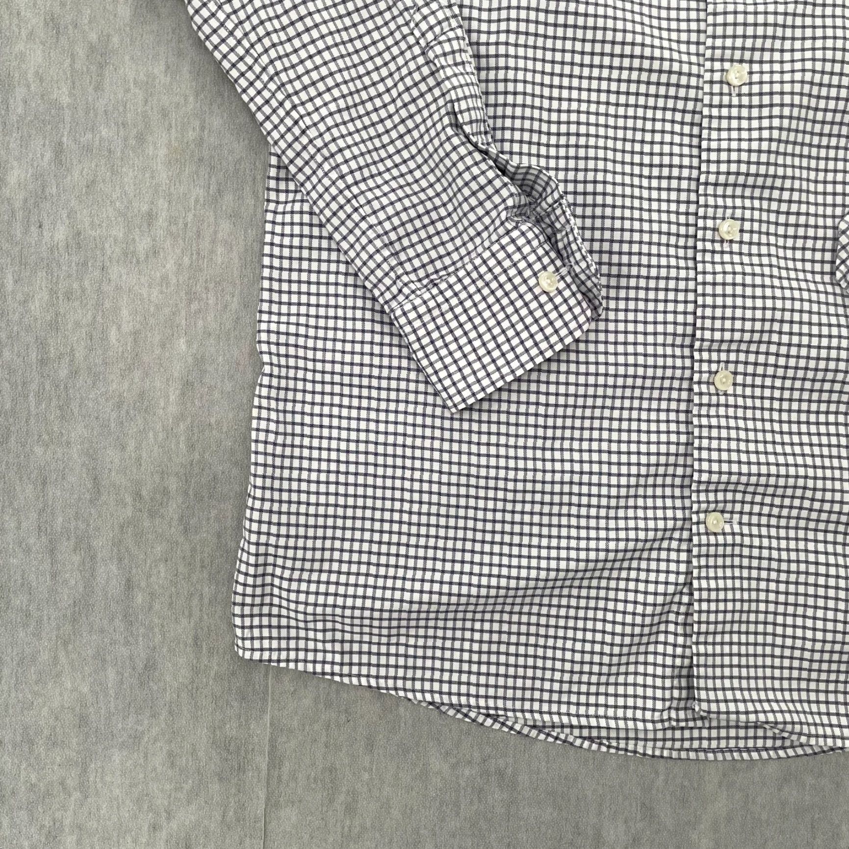 Eton VINTAGE Eton Dress Shirt Men Adult 16/41 Long Sleeve Cotton Check Twill Button Up Classic Size US L / EU 52-54 / 3 - 4 Thumbnail