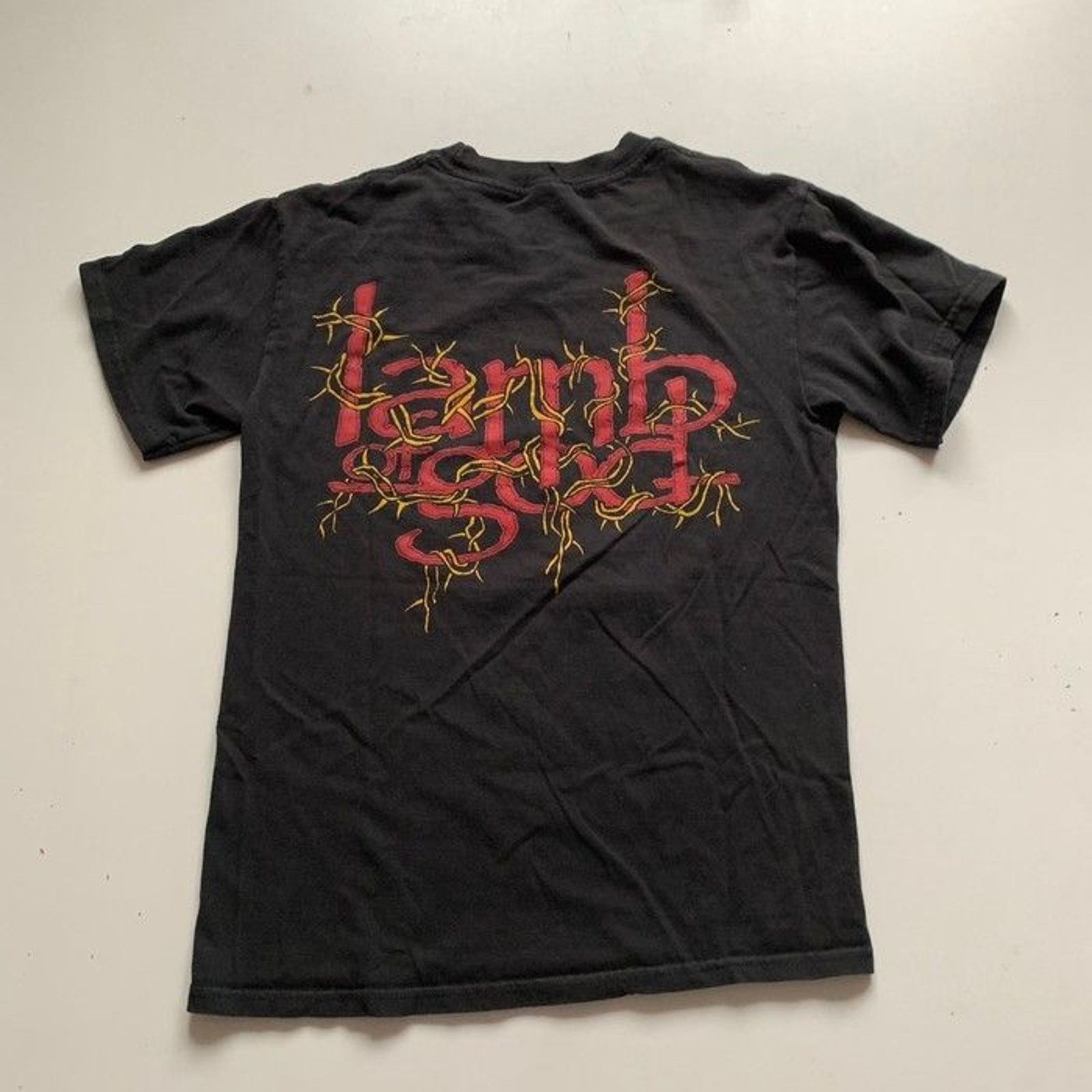 Band Tees Vintage Lamb of God Graphic Metal Band T Shirt Small Black Size US S / EU 44-46 / 1 - 3 Thumbnail