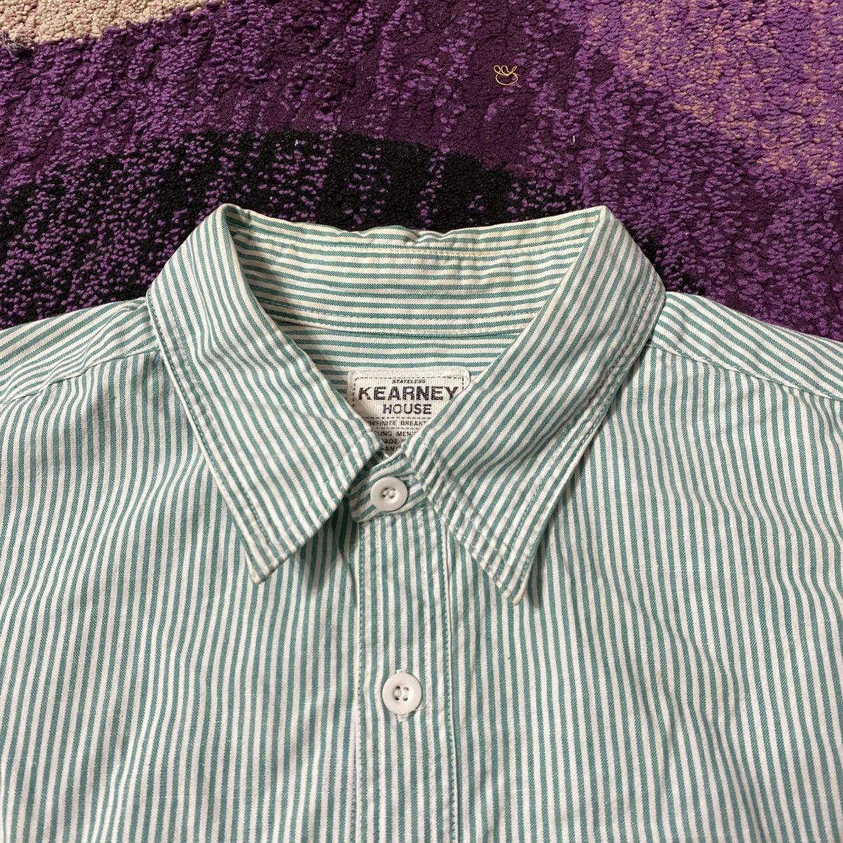 Japanese Brand × Vintage Vintage Kearny Button Ups Stripe Shirt Size US S / EU 44-46 / 1 - 3 Thumbnail