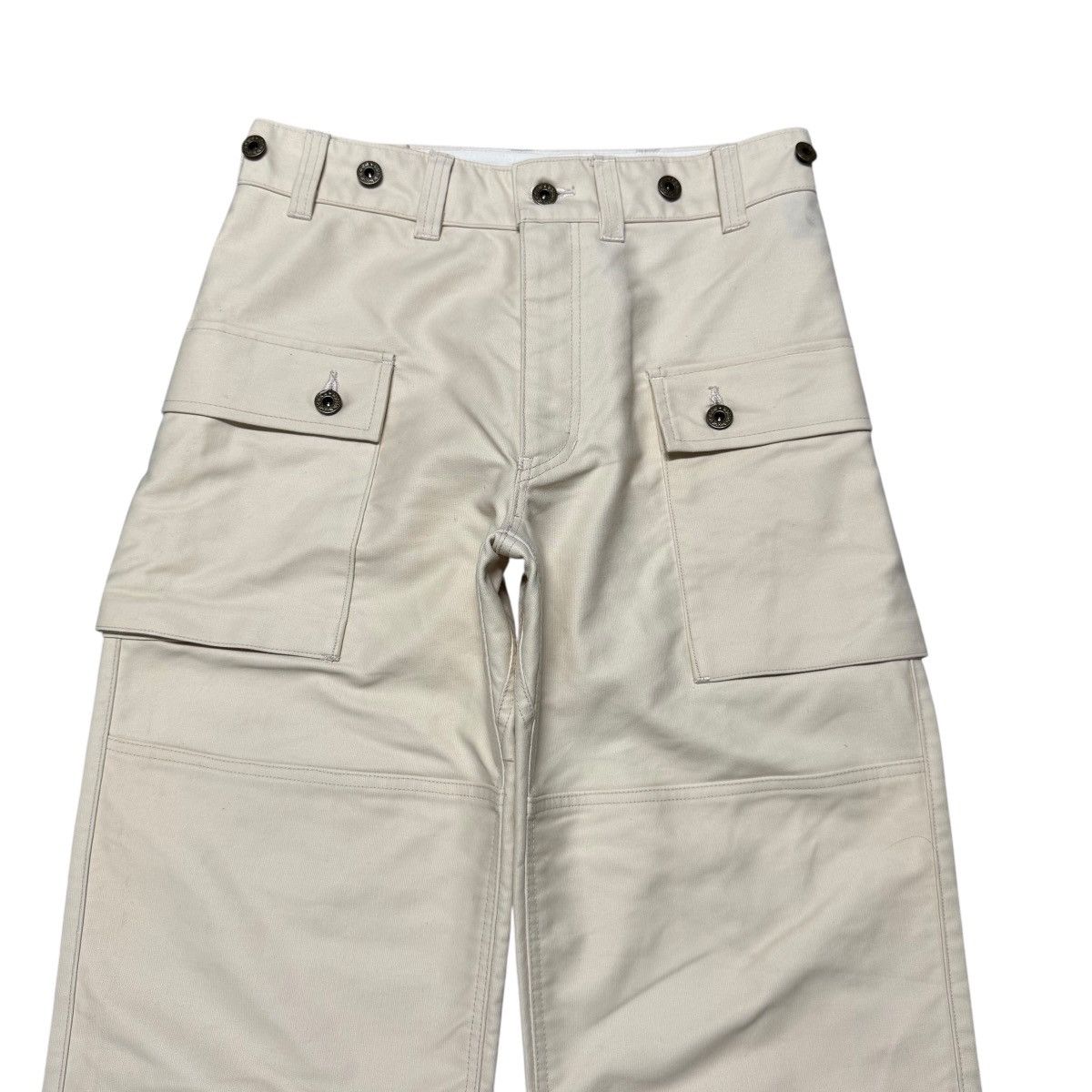 Kaptain Sunshine PABLO VINCI Oiled Chinos Monkey Pants Size US 30 / EU 46 - 3 Thumbnail