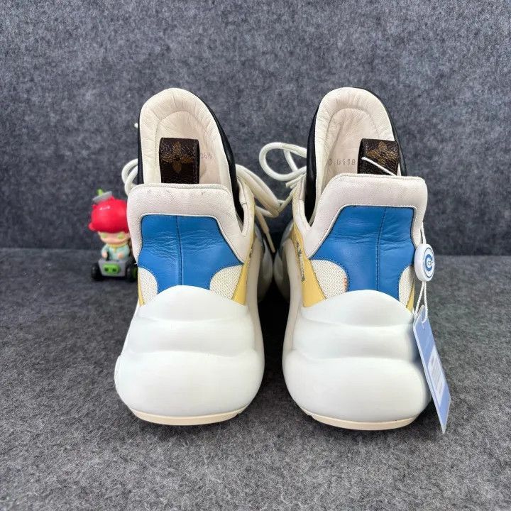 Louis Vuitton Louis Vuitton Archlight Wave Sneakers in Blue and Yellow -2 Size US 6.5 / EU 39-40 - 3 Thumbnail