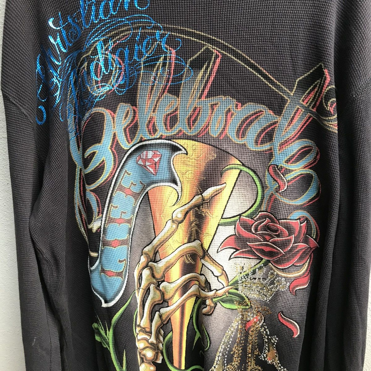 Christian Audigier CHRISTIAN AUDIGIER fullprint graphic tee Size US XL / EU 56 / 4 - 3 Thumbnail