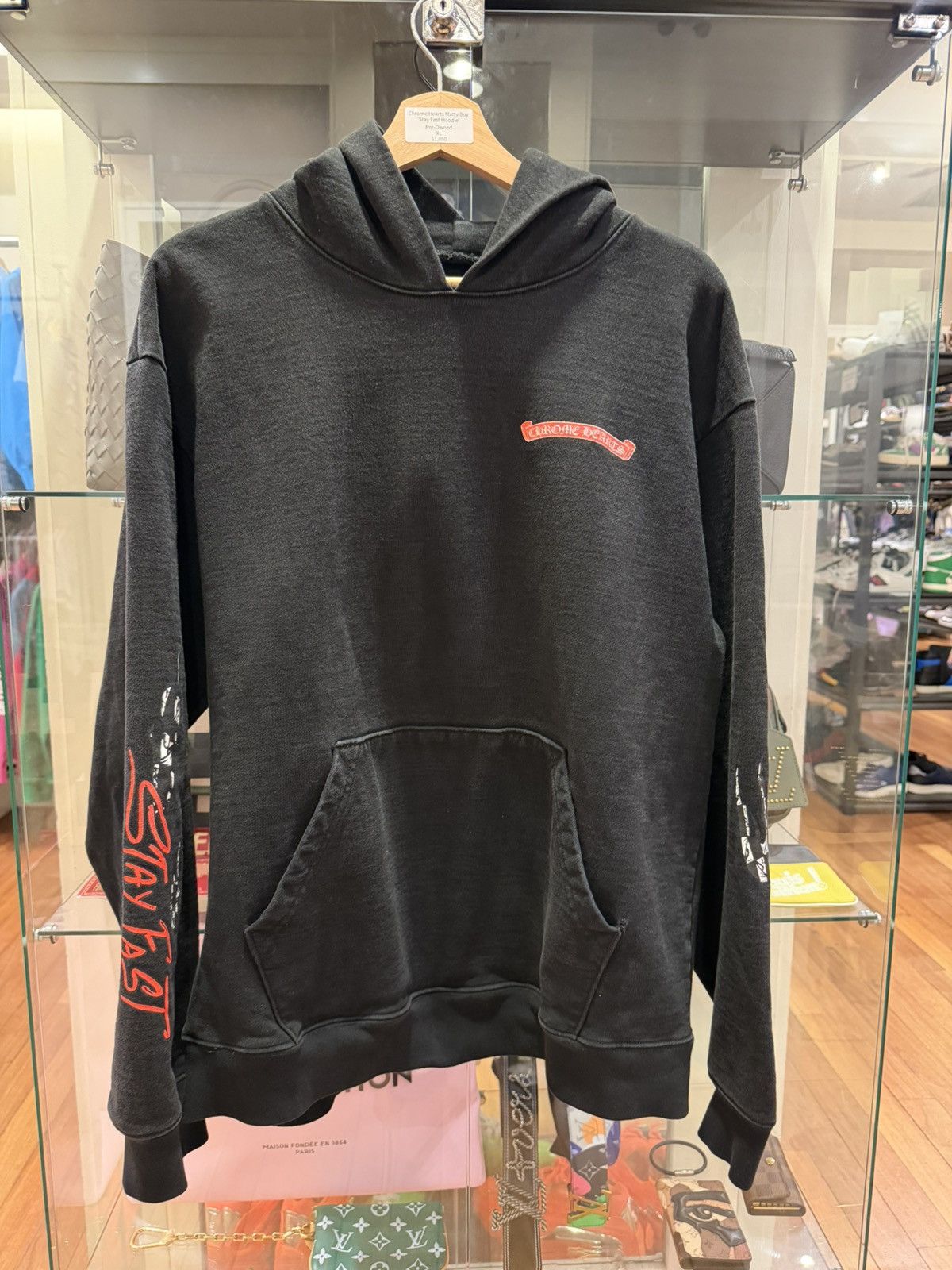Chrome Hearts Chrome Hearts Matty Boy ‘Stay Fast’ Hoodie Size US XL / EU 56 / 4 - 1 Thumbnail