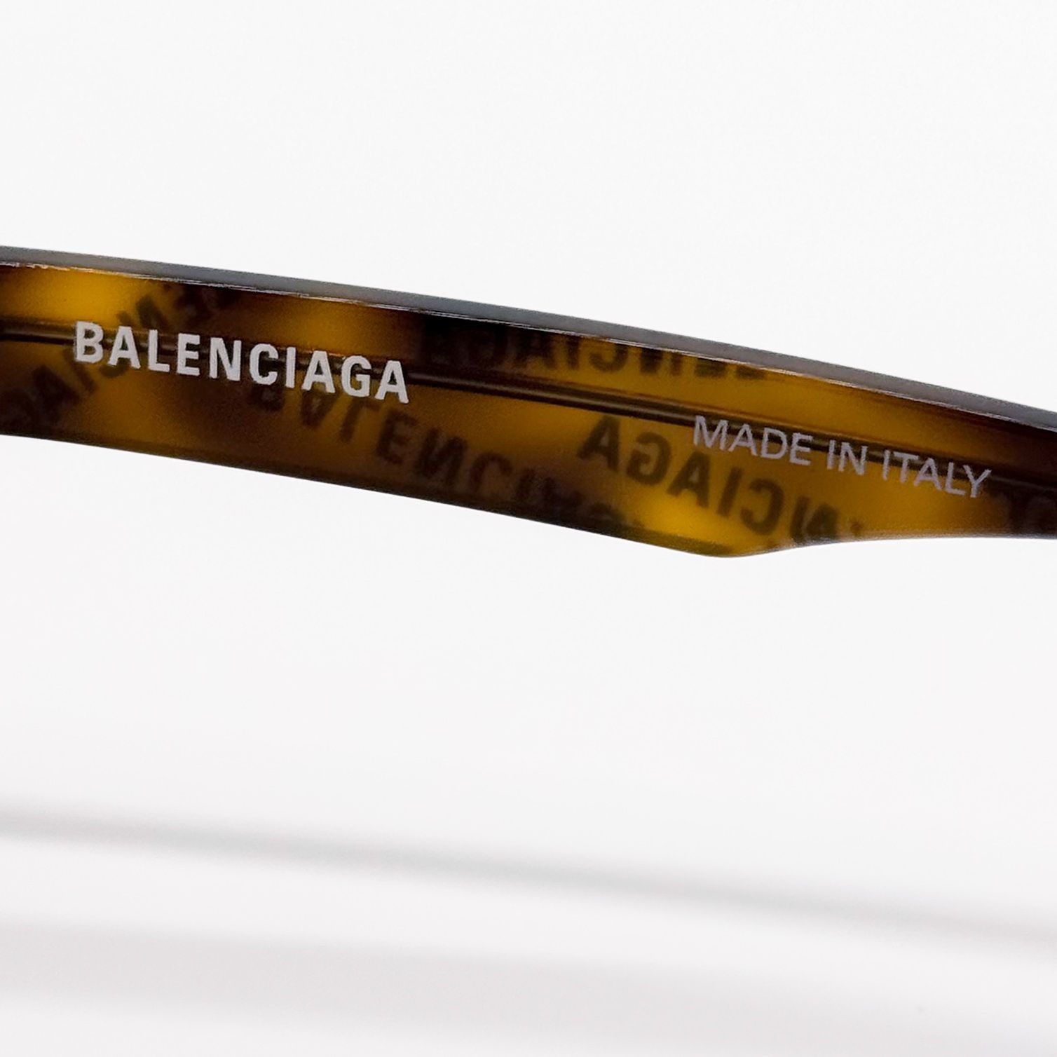 Balenciaga NEW BALENCIAGA EYEGLASSES BB0128O 005 CAT EYE DARK HAVANA WO Size ONE SIZE - 8 Thumbnail