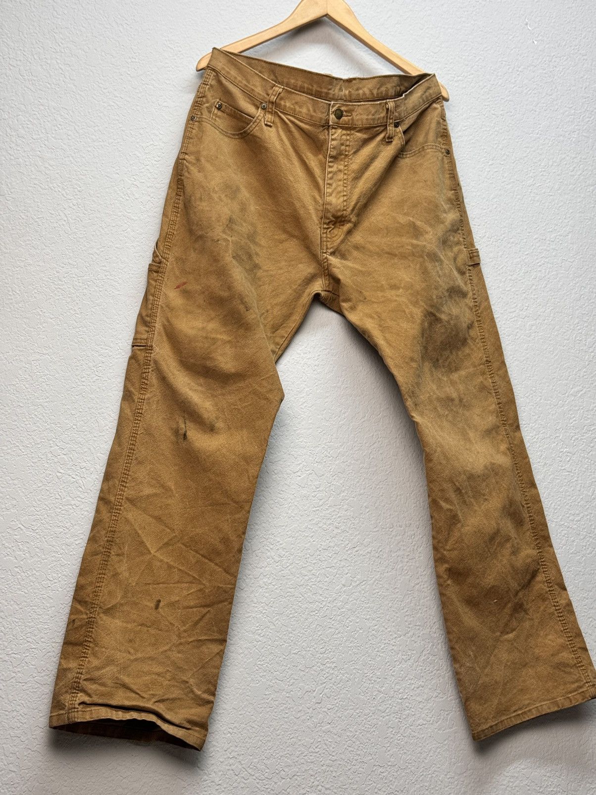 Carhartt Vintage Cargo pants Carhartt Double knee baggy y2k sk8 opium Size US 34 / EU 50 - 11 Thumbnail